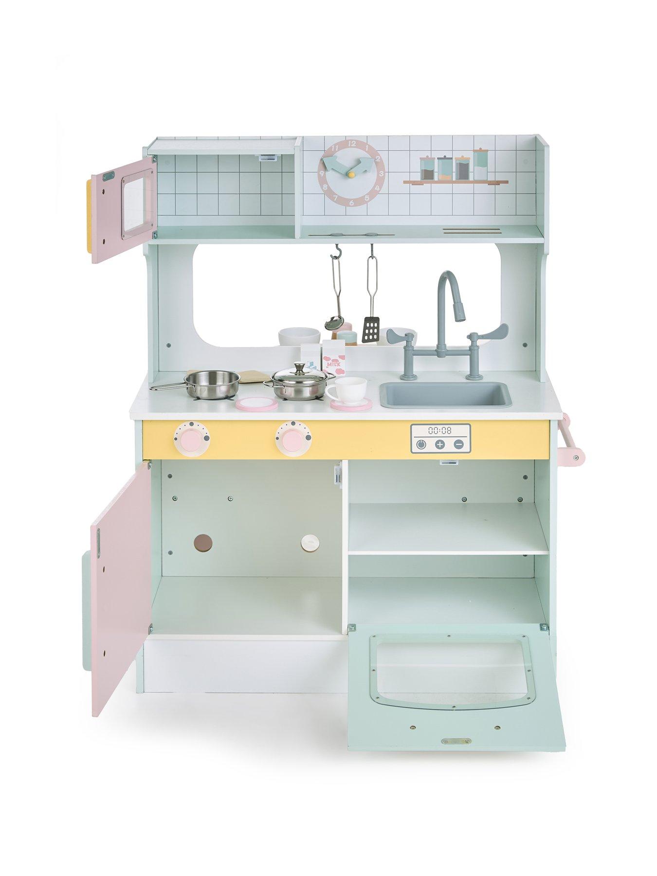 Image 5 of 7 of 2-in-1 Kitchen And Caf&eacute; Role Play Set Play Kitchen