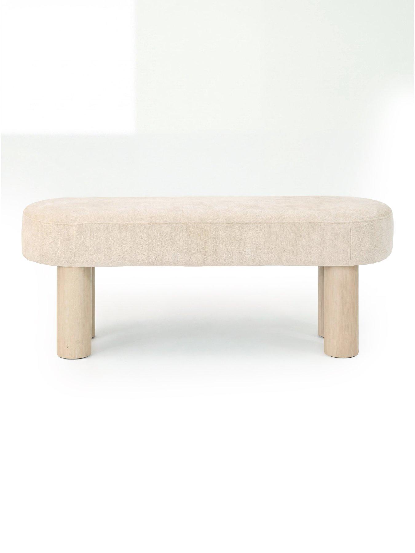 Image 6 of 7 of The Very Collection Arley 200cm Dining Table &amp; 2 Arley Upholstered Dining Benches - FSC&reg; Certified