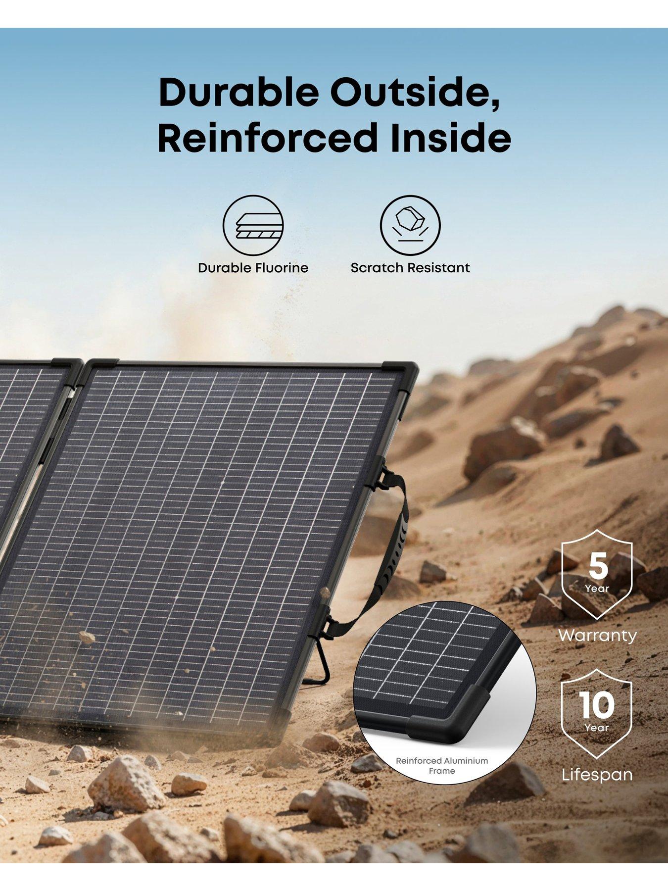 Image 6 of 7 of Anker SOLIX PS100 Bifacial Portable Solar Panel