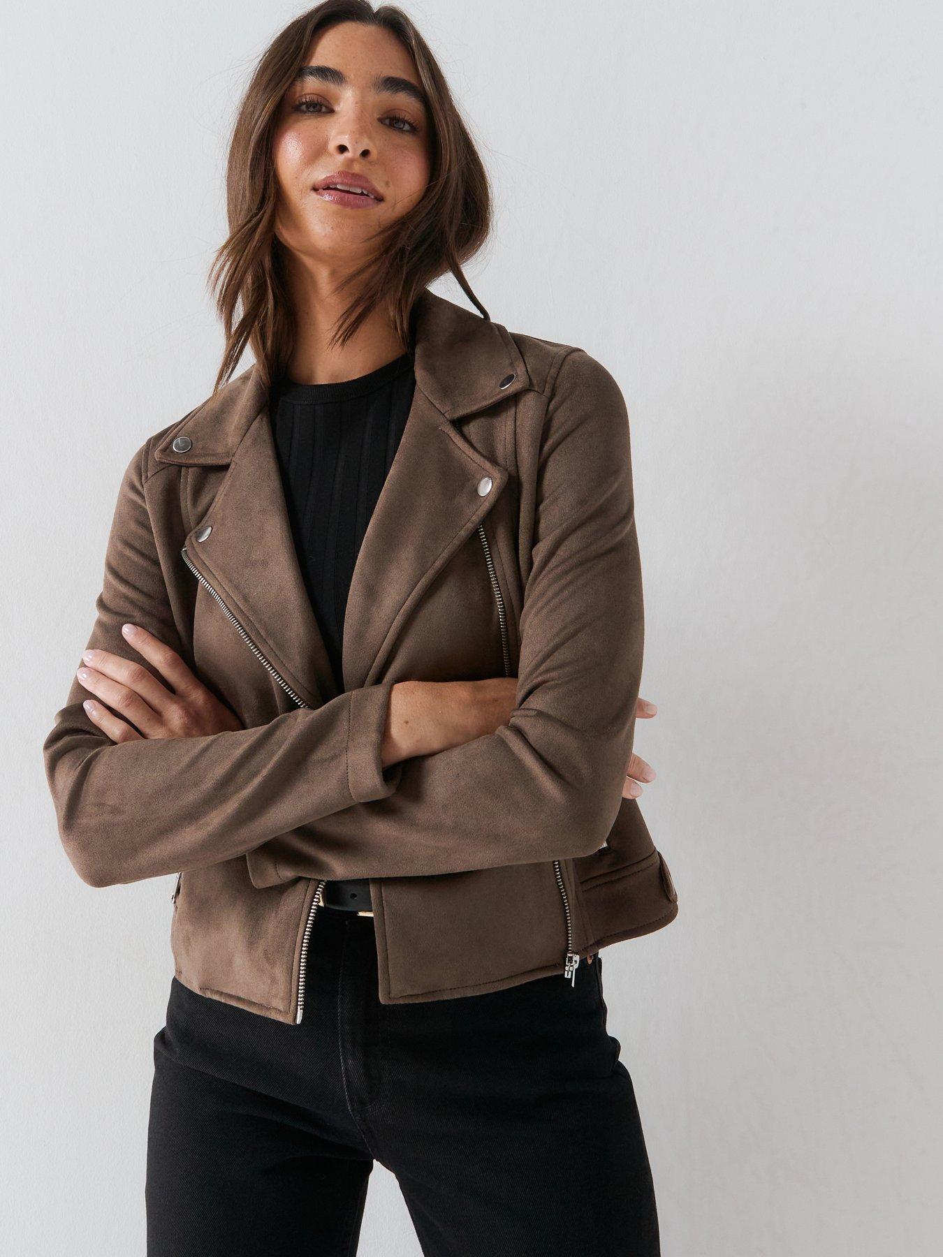 Vero Moda Short Faux Suede Jacket