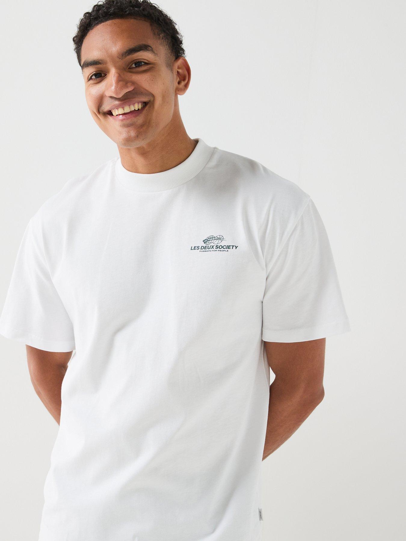 Image 2 of 6 of Les Deux Exhibition T-Shirt - White