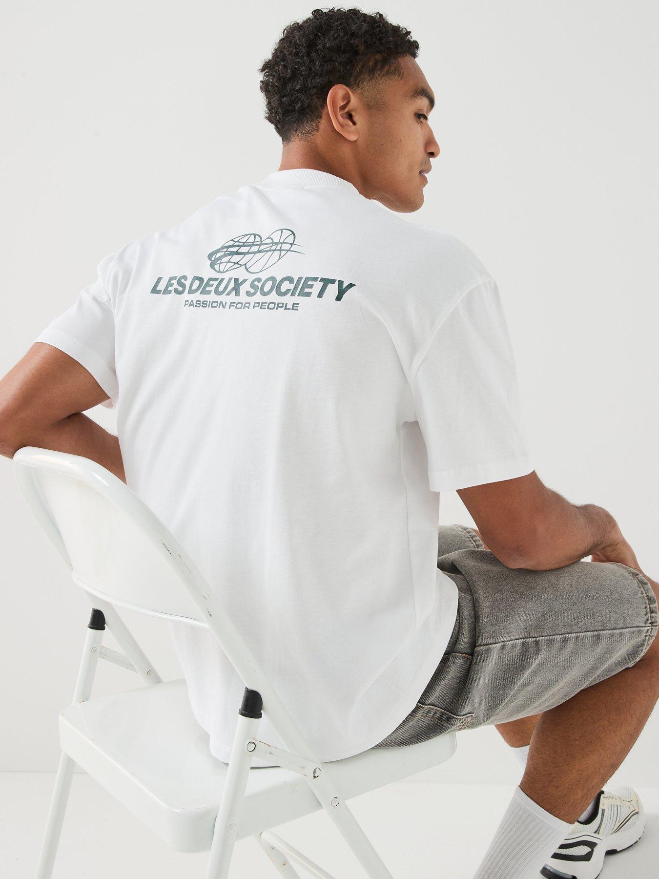 Image 4 of 6 of Les Deux Exhibition T-Shirt - White