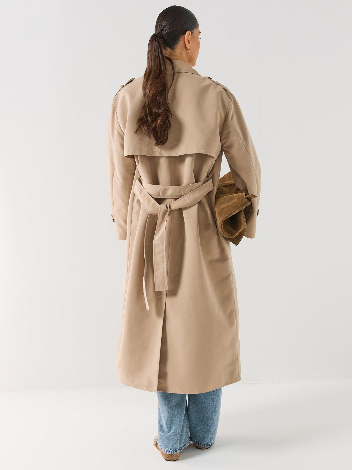 Image 2 of 6 of Vero Moda Long Trenchcoat- Nooa