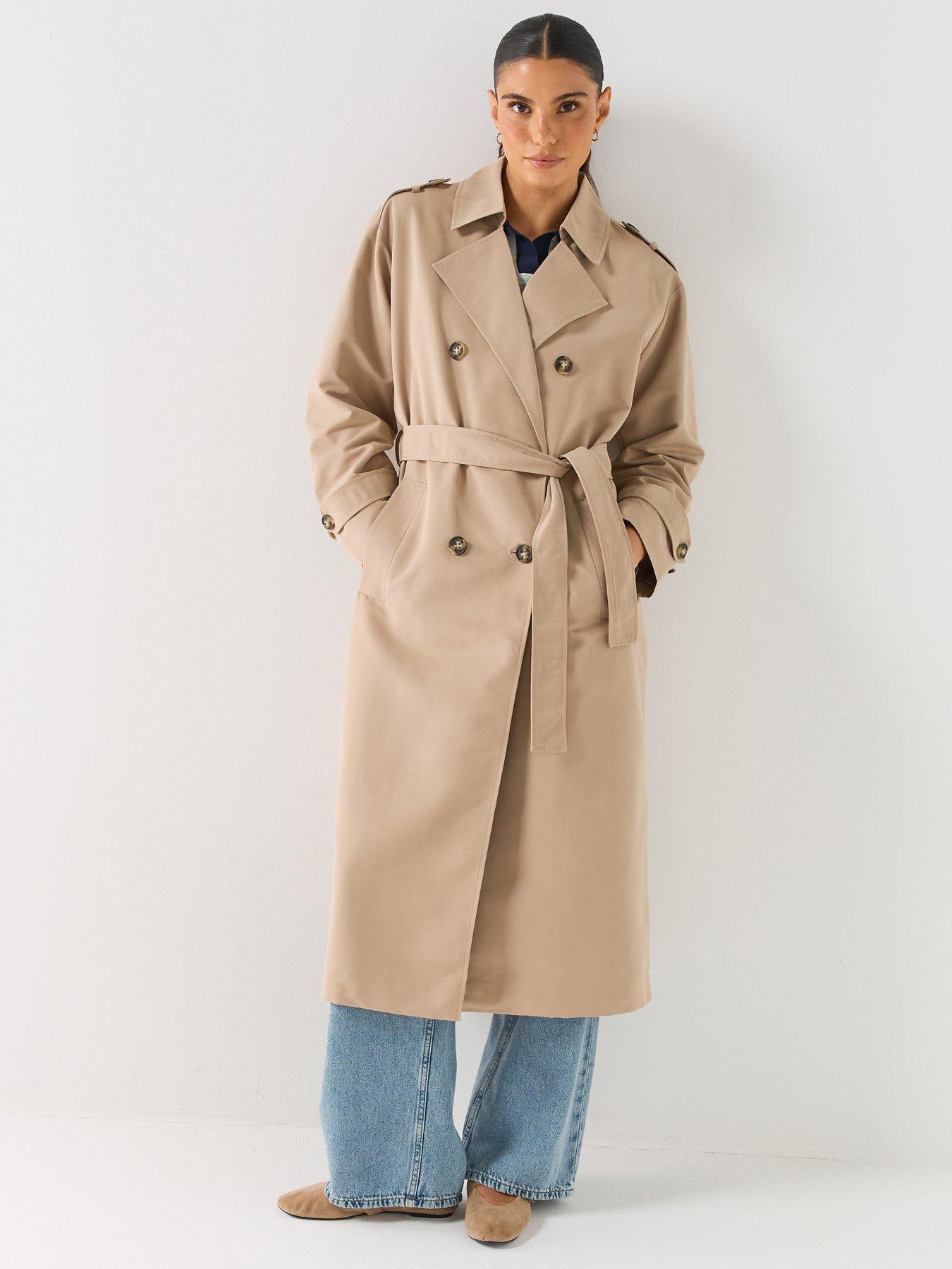 Image 3 of 6 of Vero Moda Long Trenchcoat- Nooa