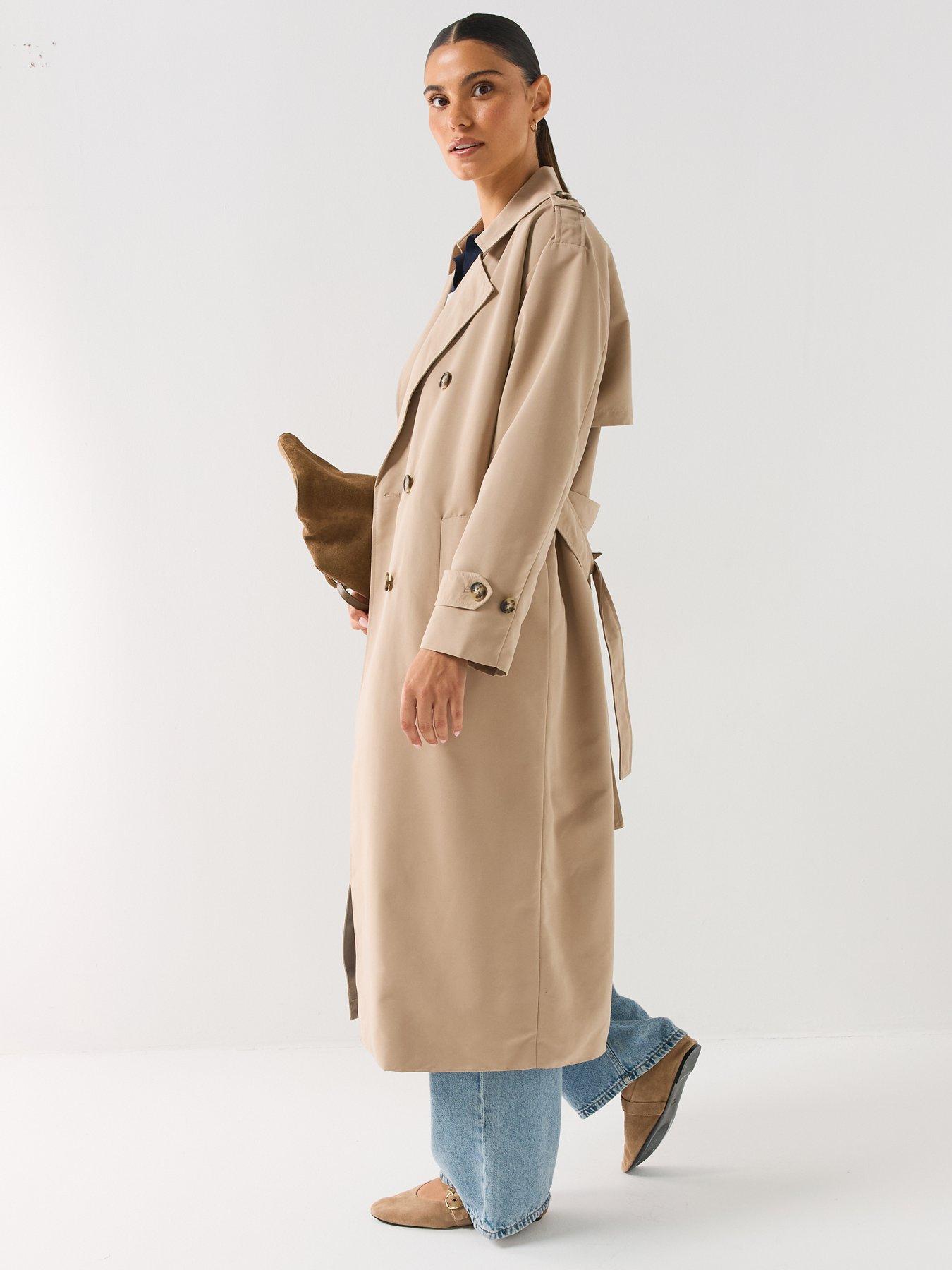 Image 5 of 6 of Vero Moda Long Trenchcoat- Nooa