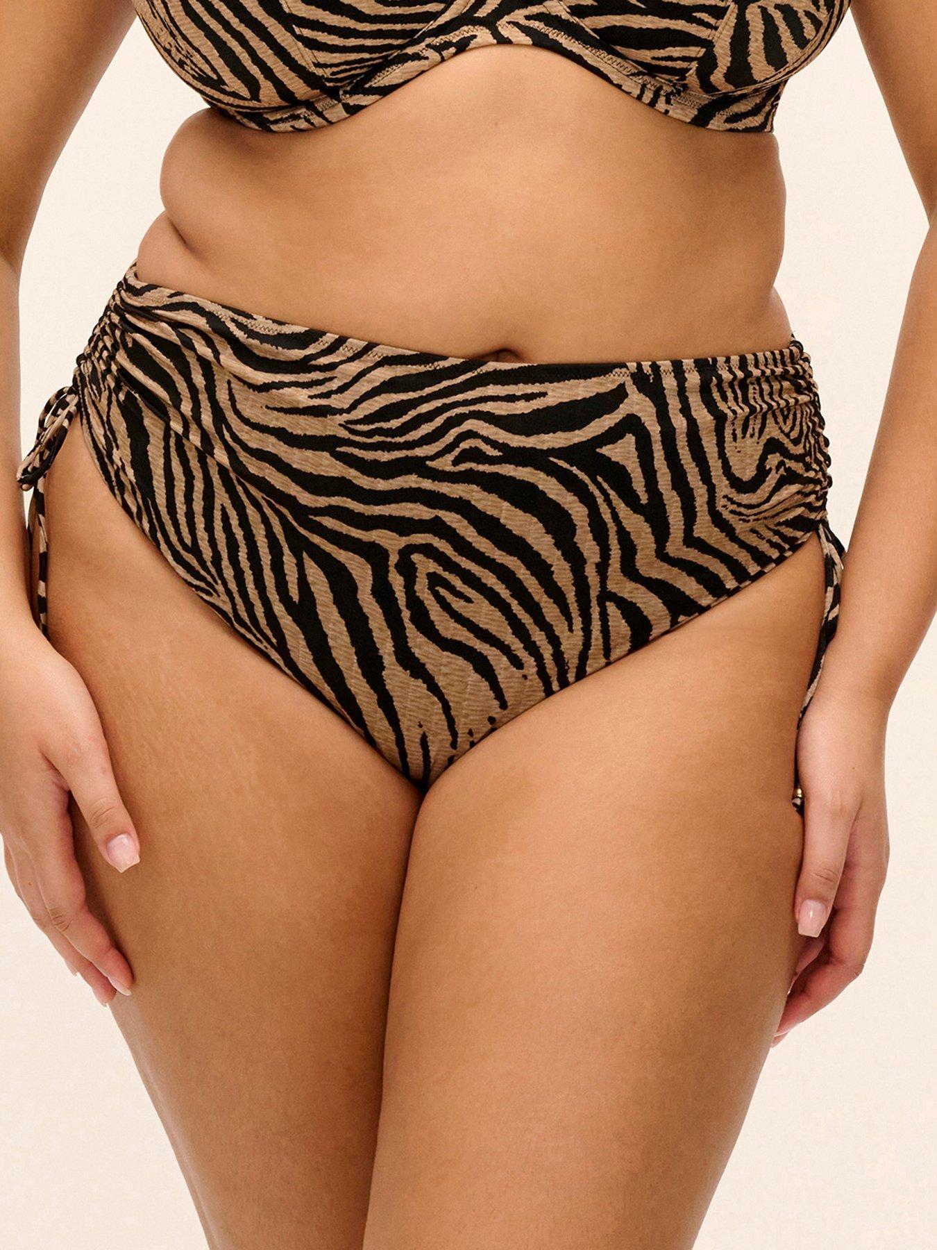Image 3 of 4 of Elomi Elomi Tortoli Bay Adjustable Bikini Brief - Natural