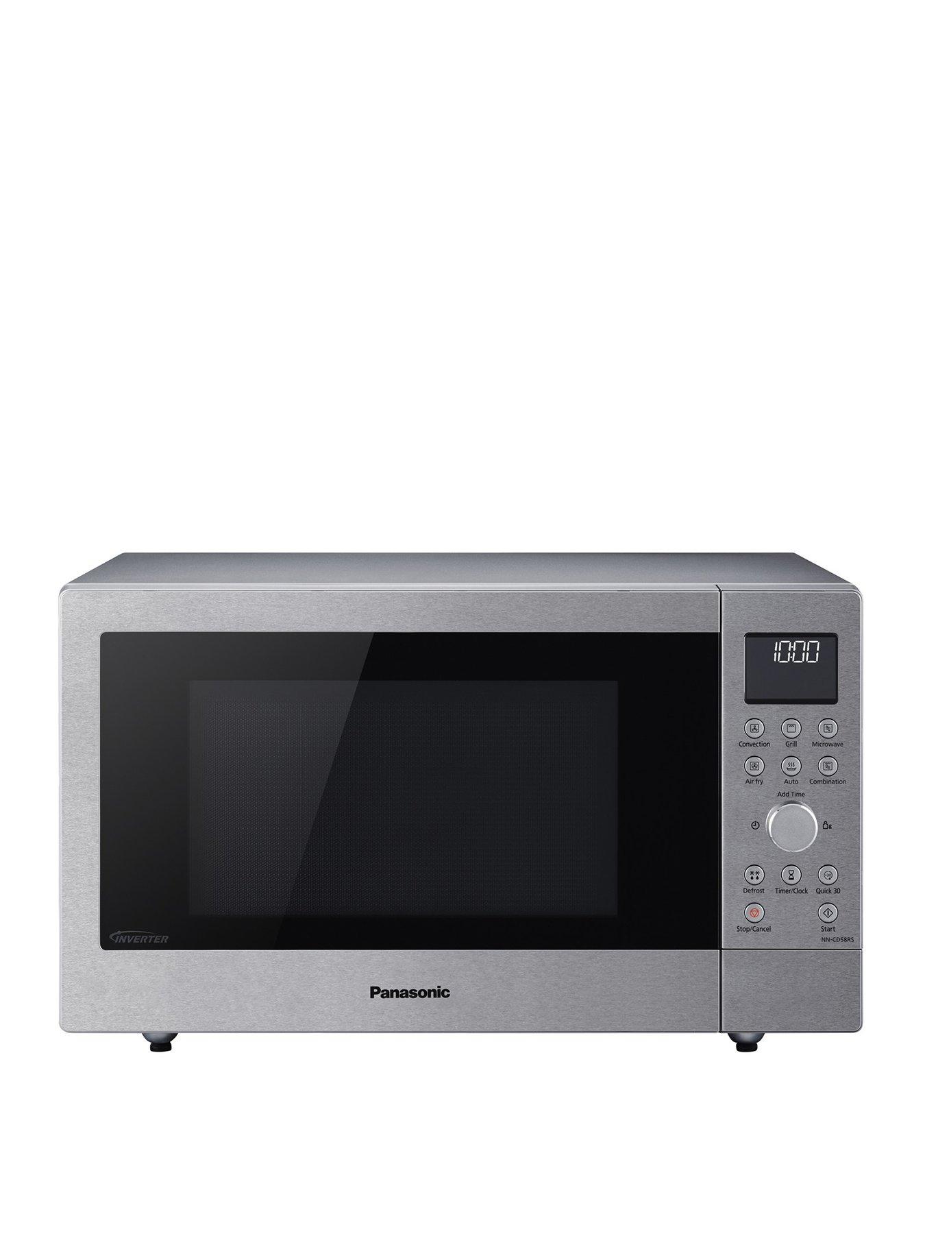 Panasonic Airfryer 4 in 1 Combi Microwave 27L - Stainless Steel