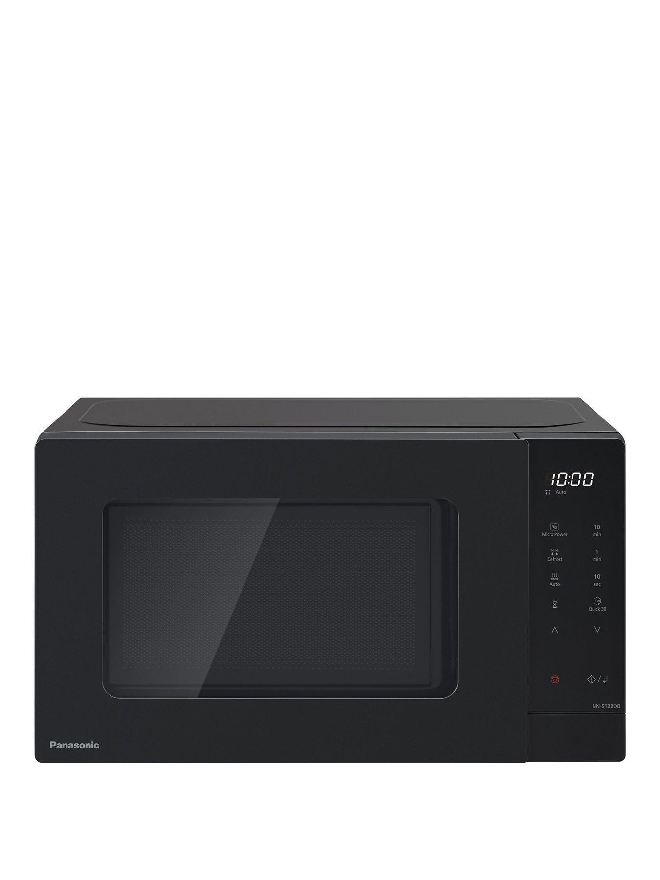 Panasonic Compact Solo Microwave 20L - Black