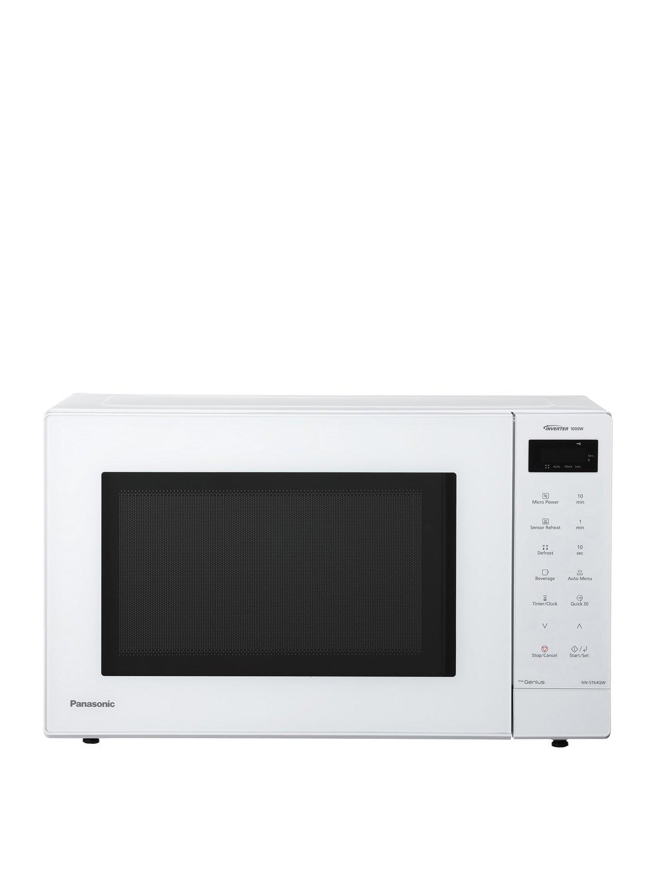 Image 1 of 6 of Panasonic 32L Solo Microwave - White