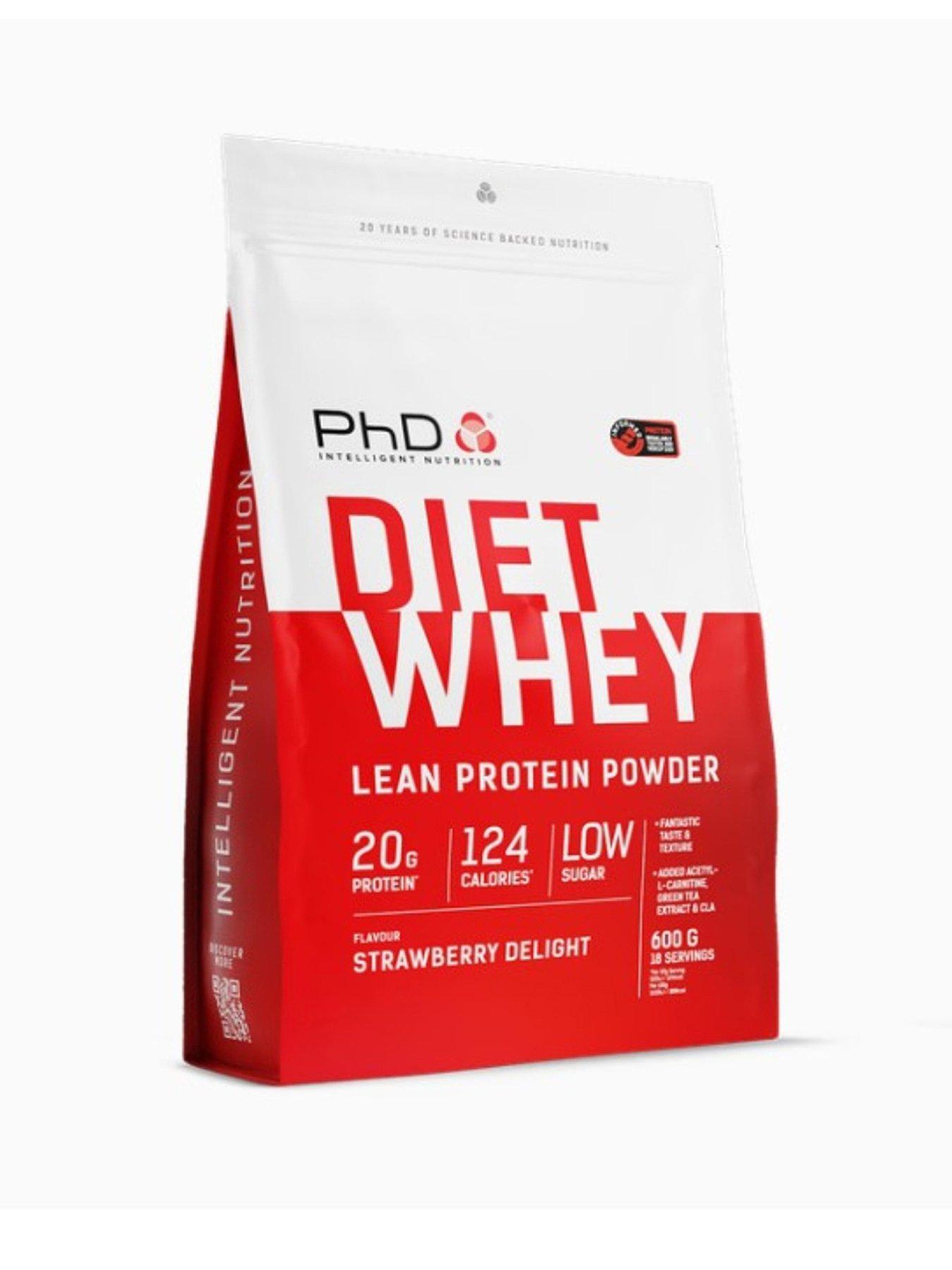 Science in Sport SiS PHD POWDER DIET WHEY STRAWB DELIGHT 600G UK 1