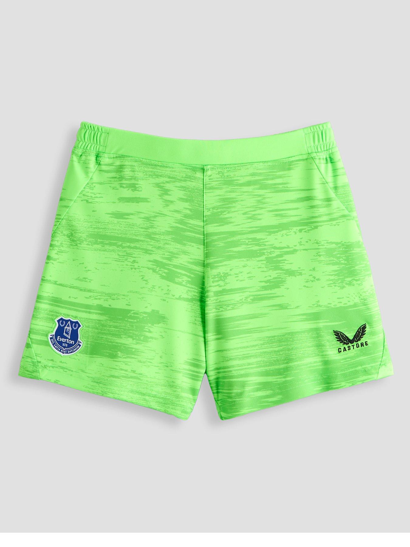 Image 1 of 4 of Castore Everton Goal Keeper Junior 26/27 Home Short - Green