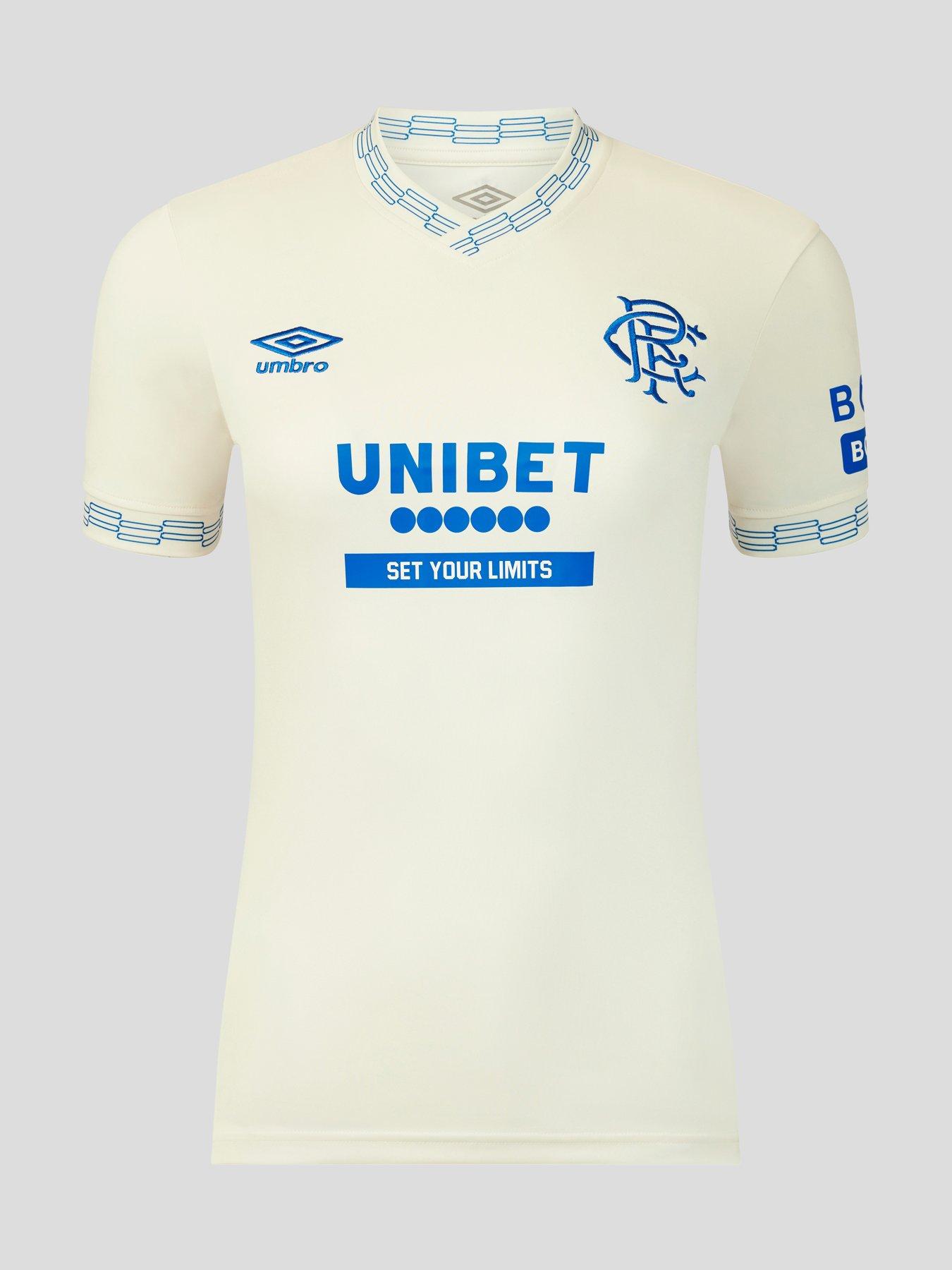 Umbro Rangers Womens 26/27 Away Stadium Replica Shirt - Grey