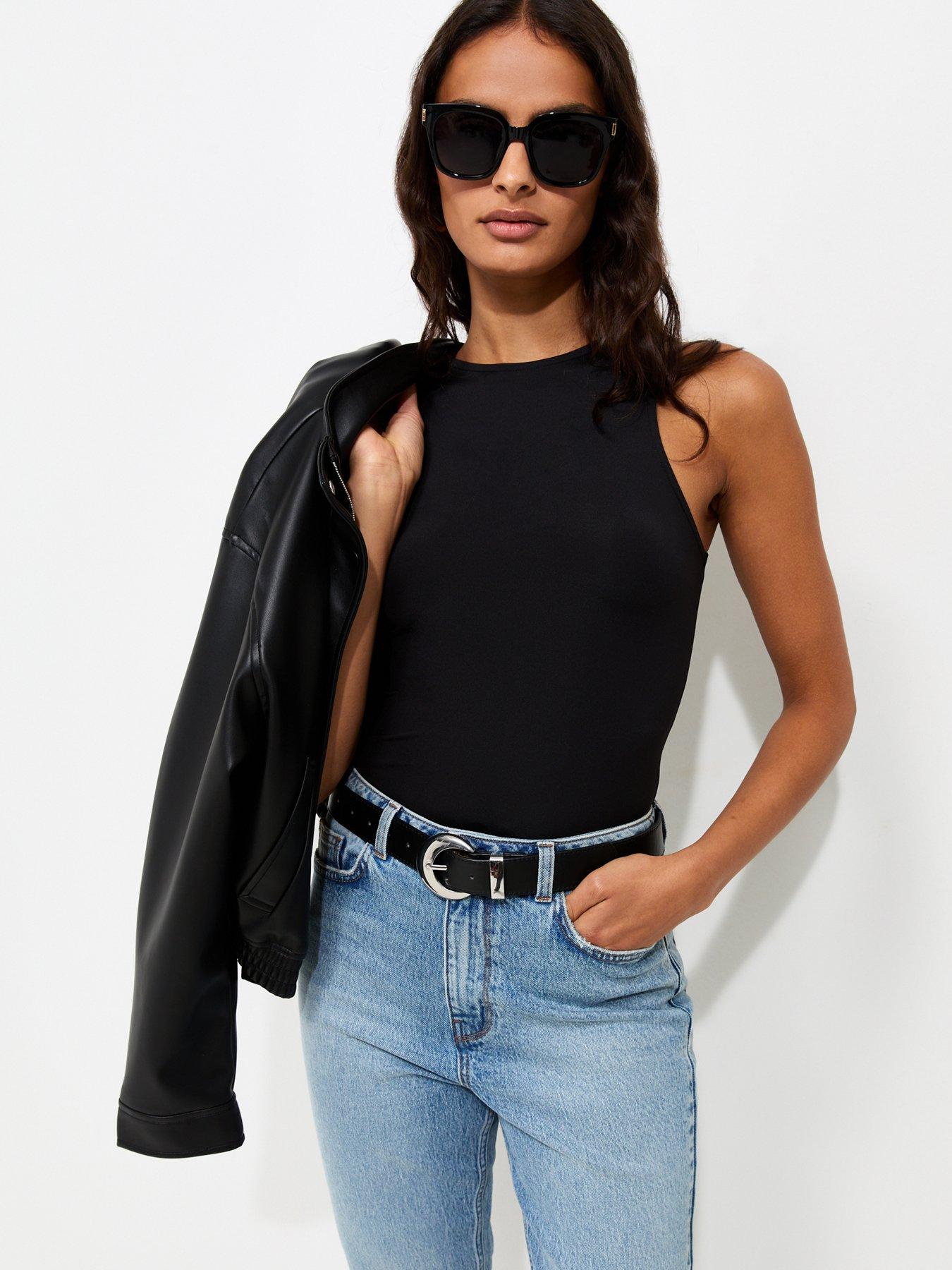 New Look Jersey Racer Bodysuit - Black