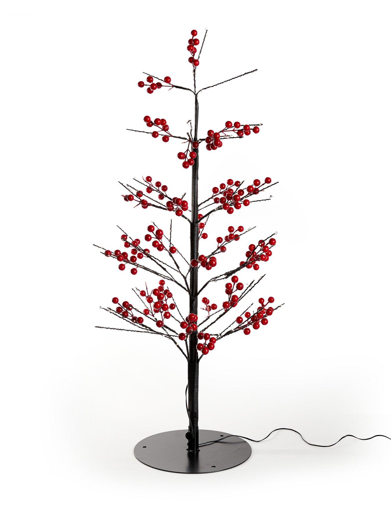 Image 2 of 6 of Festive Red Berry Microdot Tree - 90cm