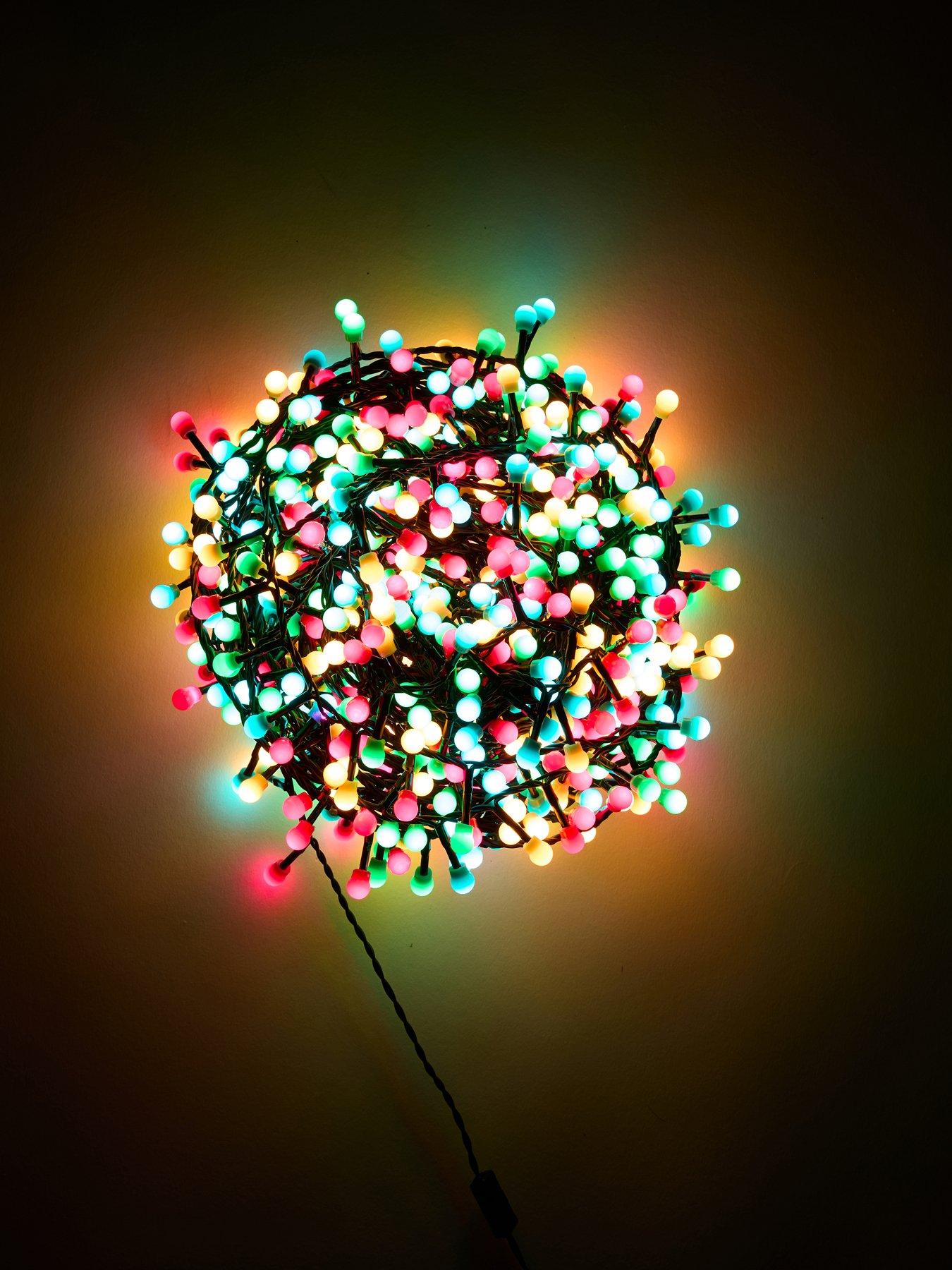 Image 2 of 3 of Festive 750 Mini Berry&nbsp;Christmas Lights - Aurora