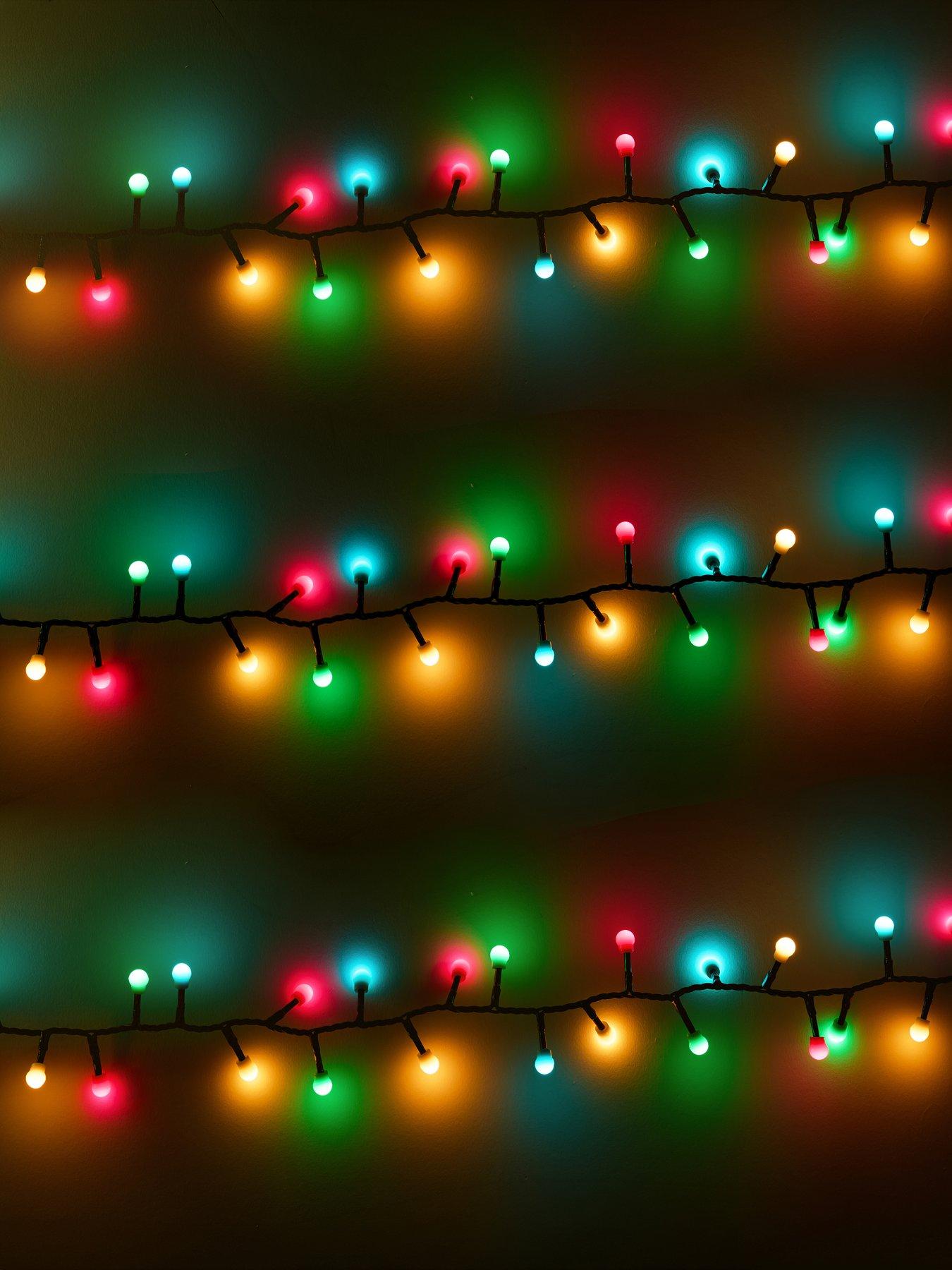 Image 3 of 3 of Festive 750 Mini Berry&nbsp;Christmas Lights - Aurora
