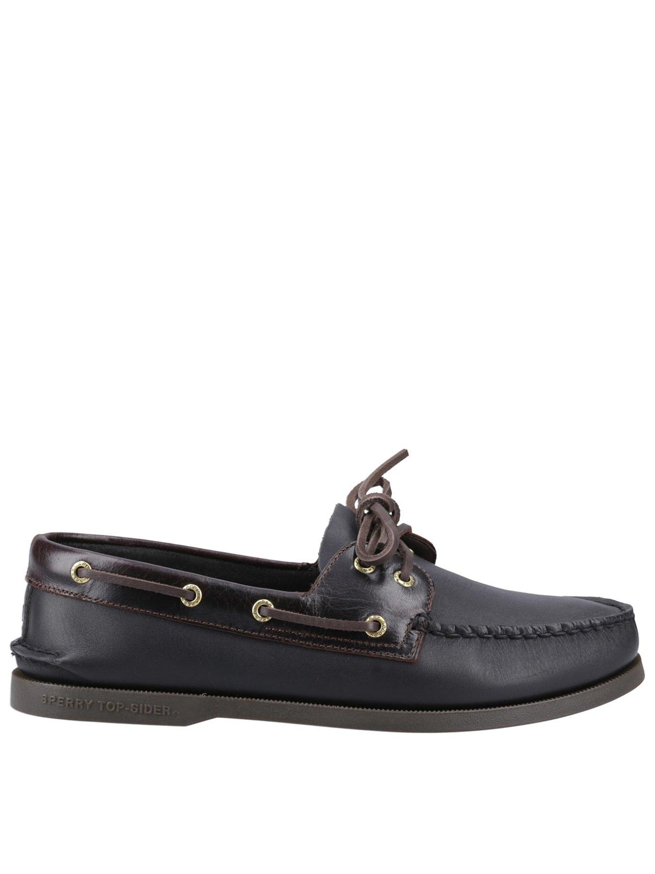 SPERRY Authentic 2 Eye Boat Shoe - Amaret/black