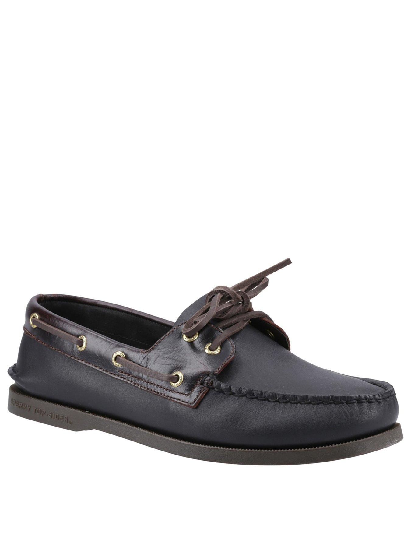 Image 2 of 5 of SPERRY Sperry Authentic 2 Eye Boat Shoe - Amaret/black