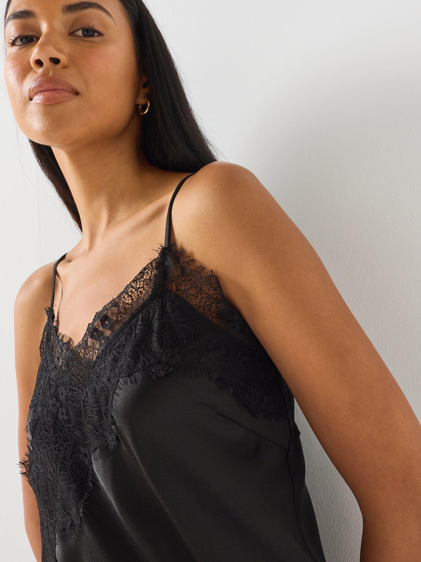 Image 6 of 6 of Only Carindona Asymmetrical Top - Black