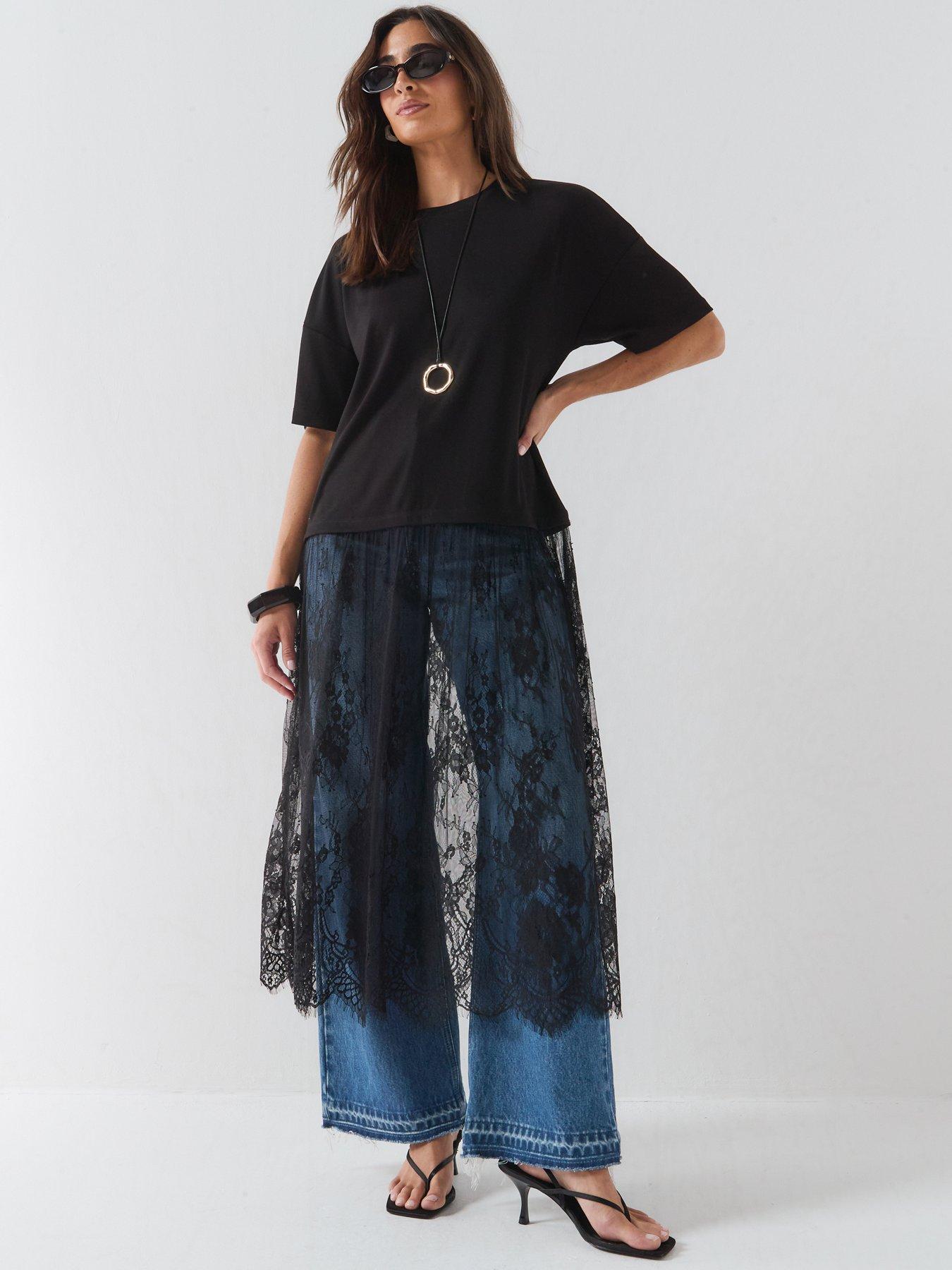 Image 1 of 6 of Only Thalia Lace Dress
