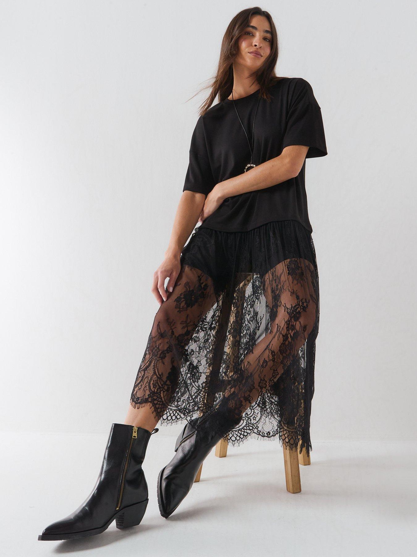 Image 4 of 6 of Only Thalia Lace Dress
