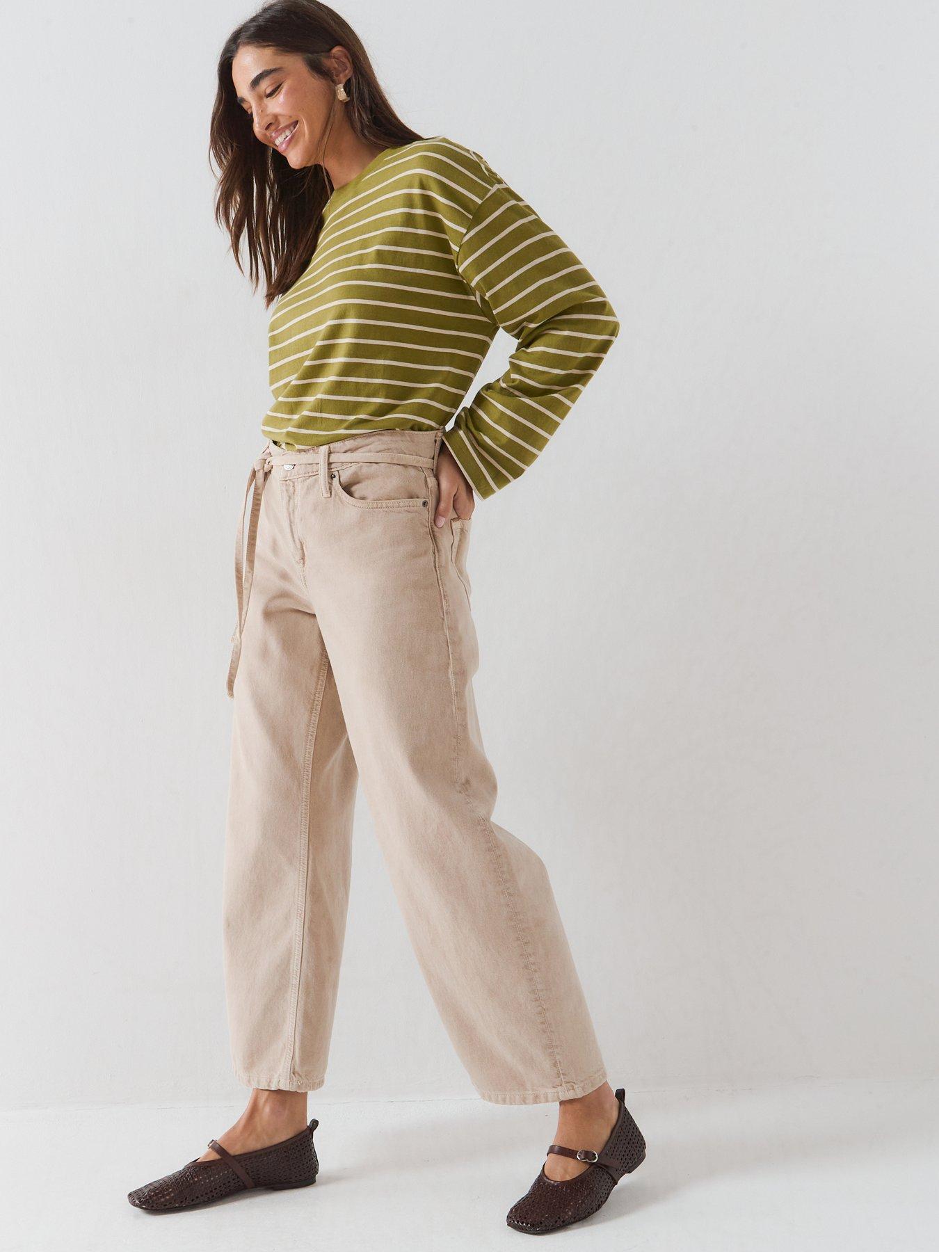 Image 3 of 6 of Only Happy Stripe Long Sleeve T-shirt