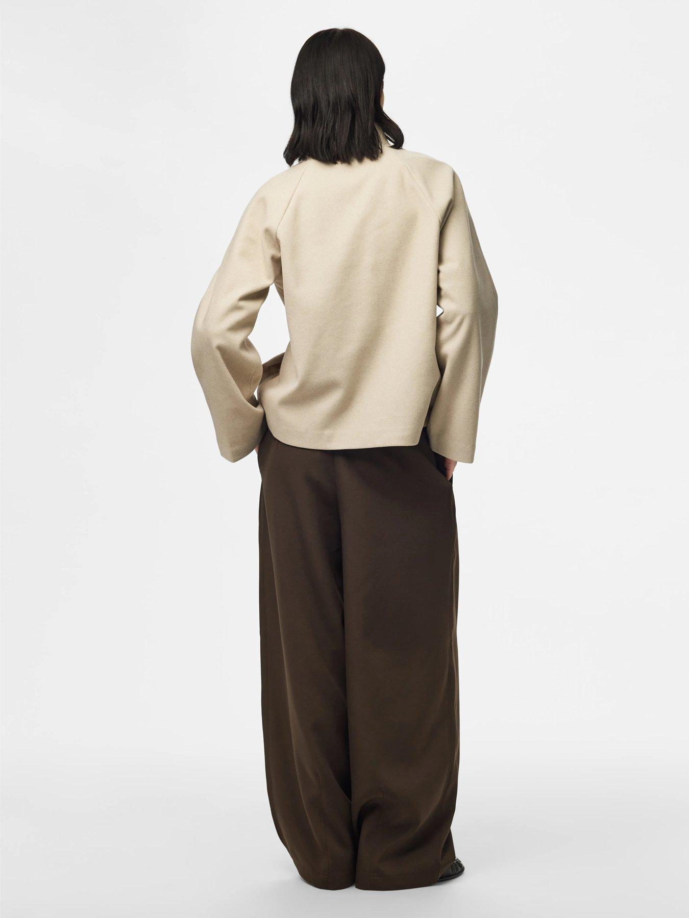 Image 2 of 7 of PIECES Aiken Jacket With Statement Fastening