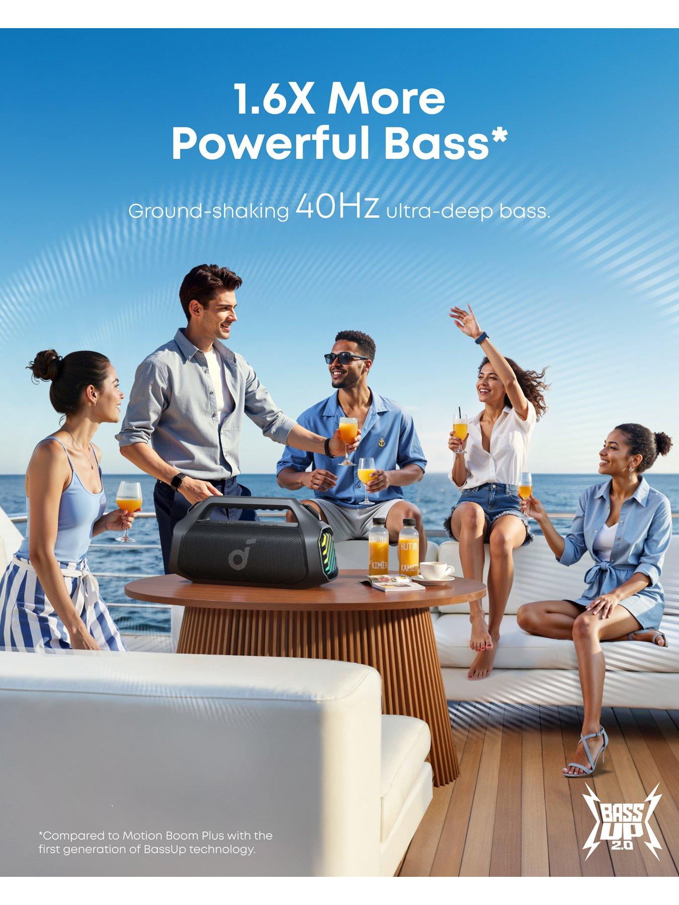 Image 2 of 7 of Soundcore soundcore Boom 2 Pro, Portable Bluetooth Speaker, Black