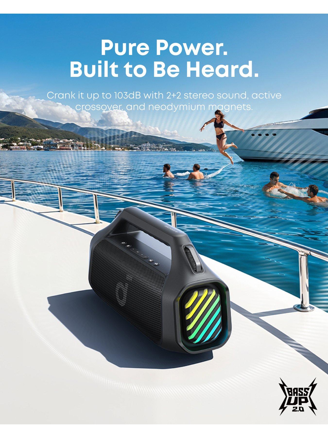 Image 3 of 7 of Soundcore soundcore Boom 2 Pro, Portable Bluetooth Speaker, Black