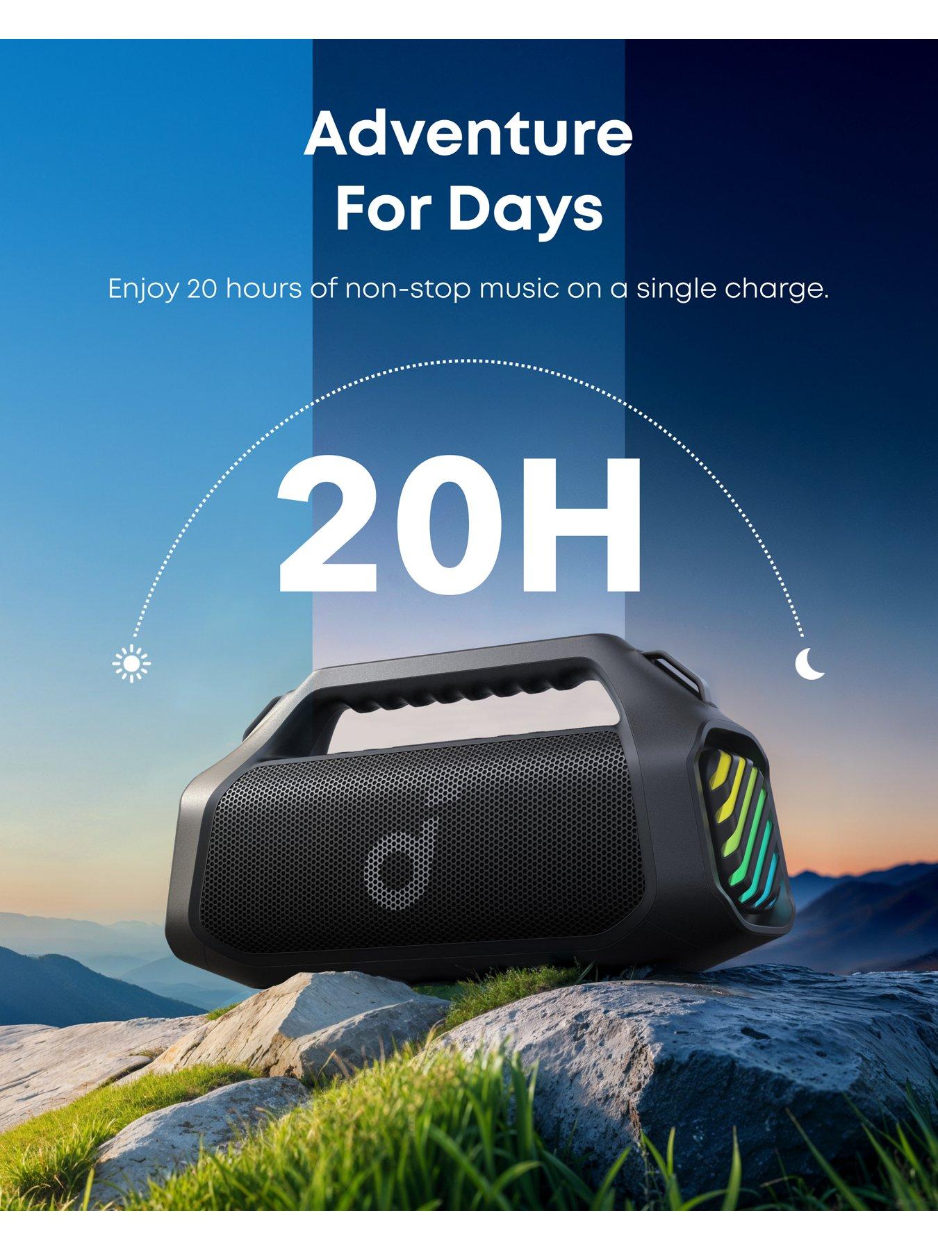 Image 5 of 7 of Soundcore soundcore Boom 2 Pro, Portable Bluetooth Speaker, Black