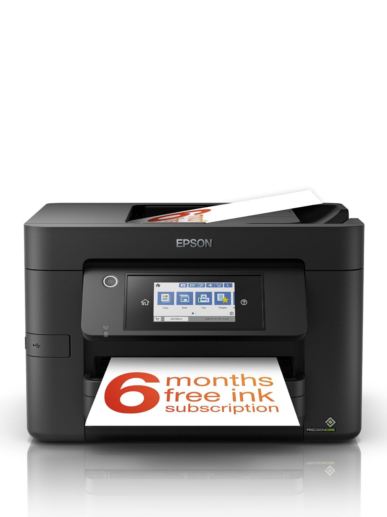 Epson Workforce Pro Wf-4820Dwf A4 Multifunction Wireless Inkjet Printer in One Colour