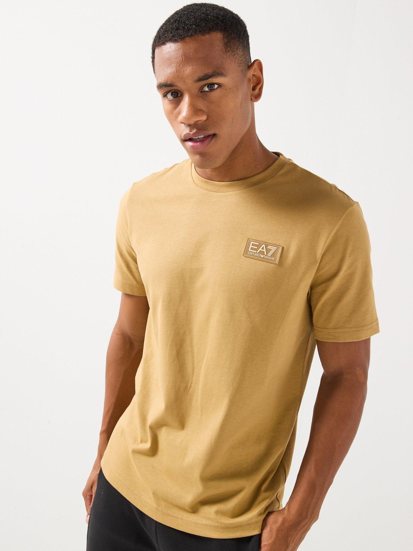 EA7 Emporio Armani Train Refined Logo T-Shirt - Yellow