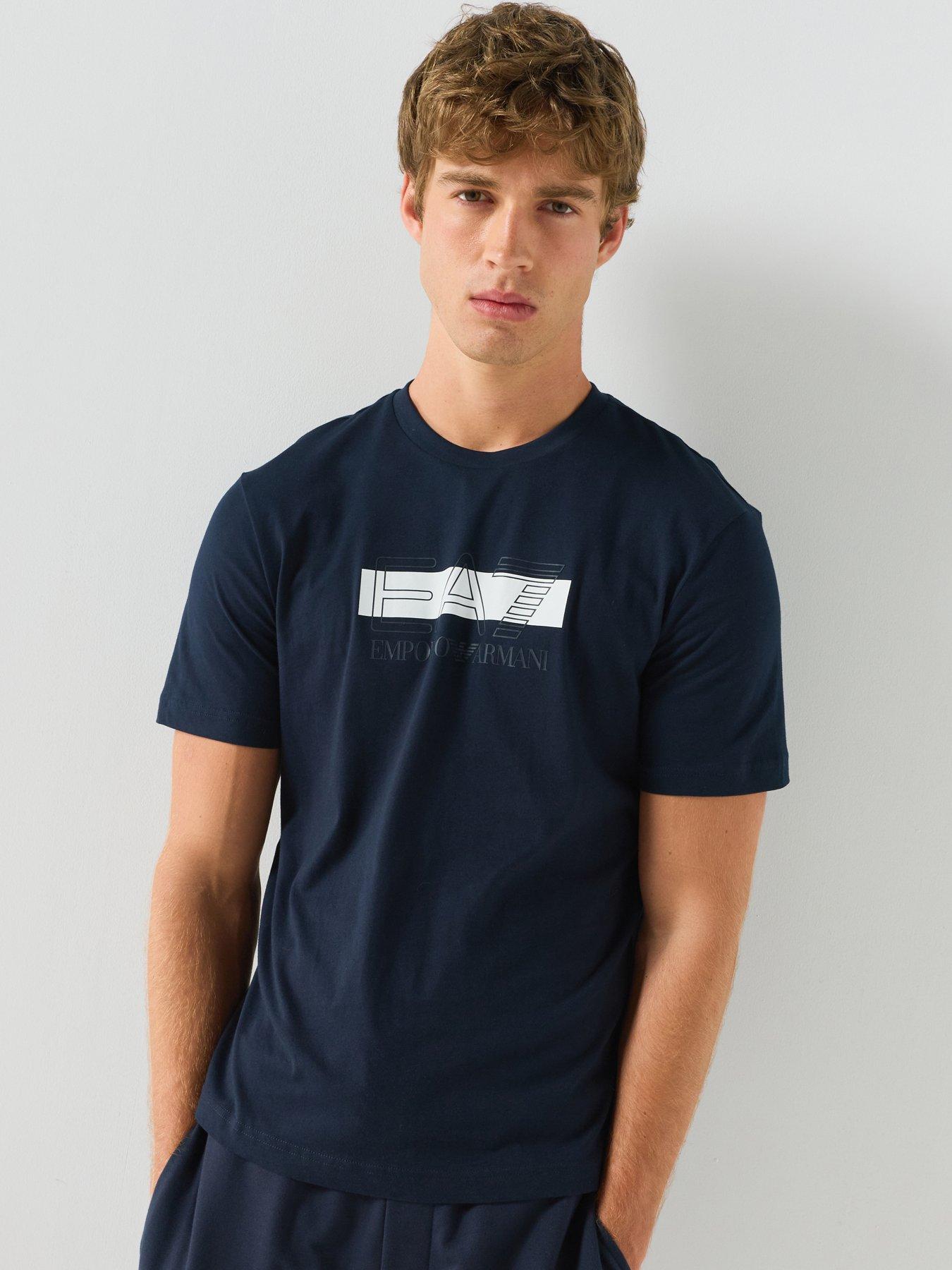 EA7 Emporio Armani Train Visibility T-Shirt - Navy