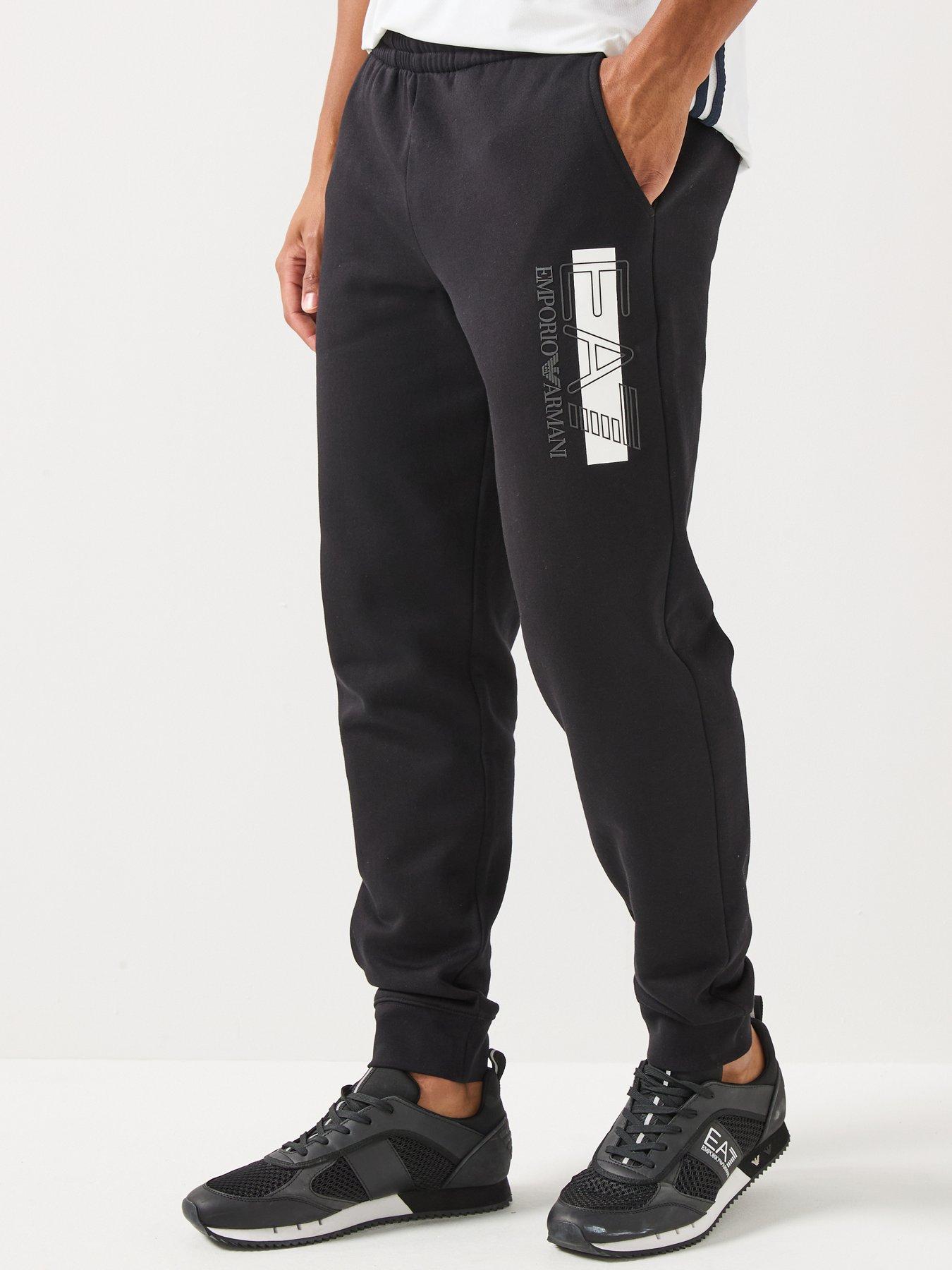 EA7 Emporio Armani Train Visibility Logo Joggers - Black