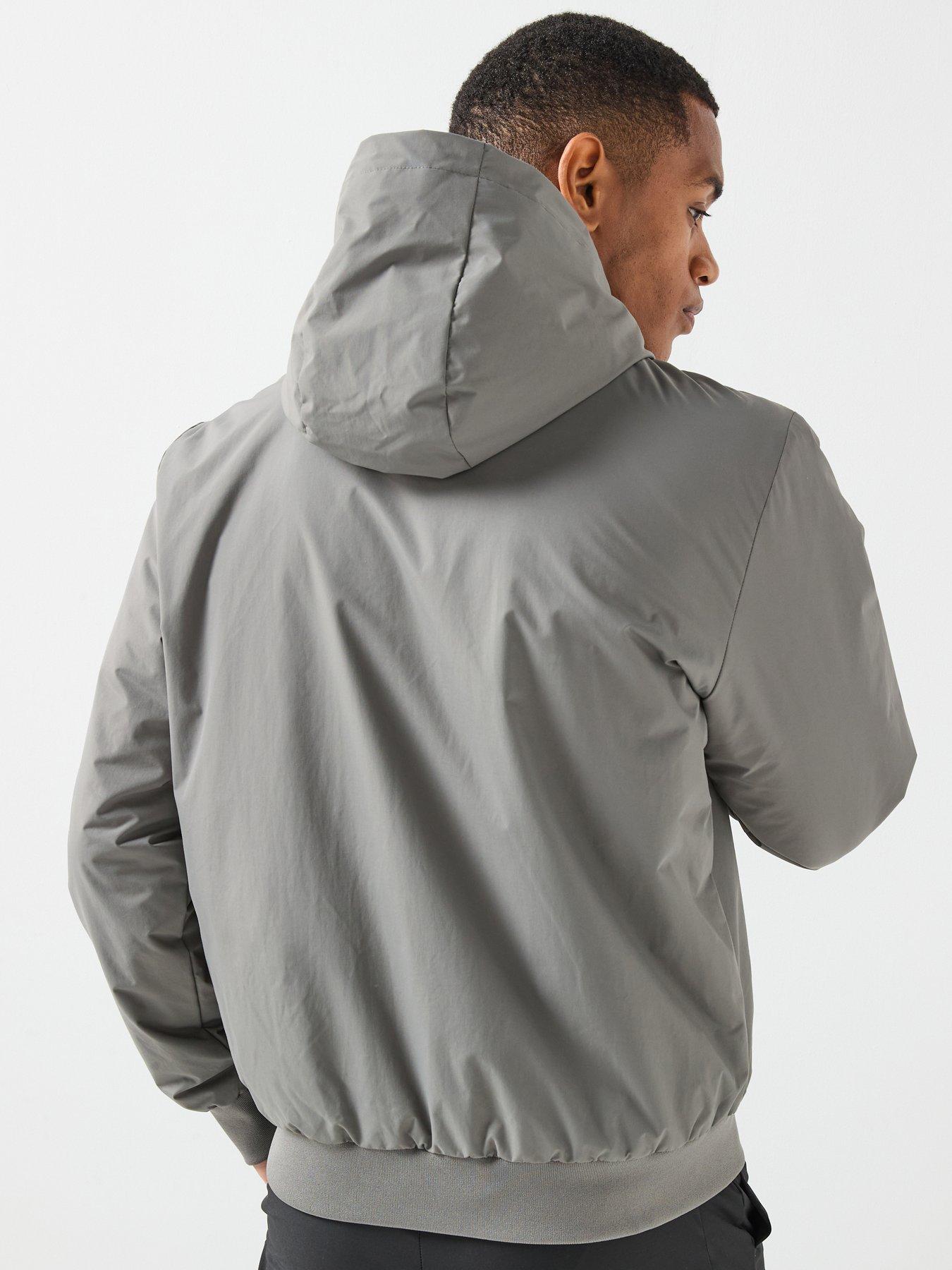 Image 2 of 6 of EA7 Emporio Armani Train Core ID Full Zip Hooded Jacket - Grey