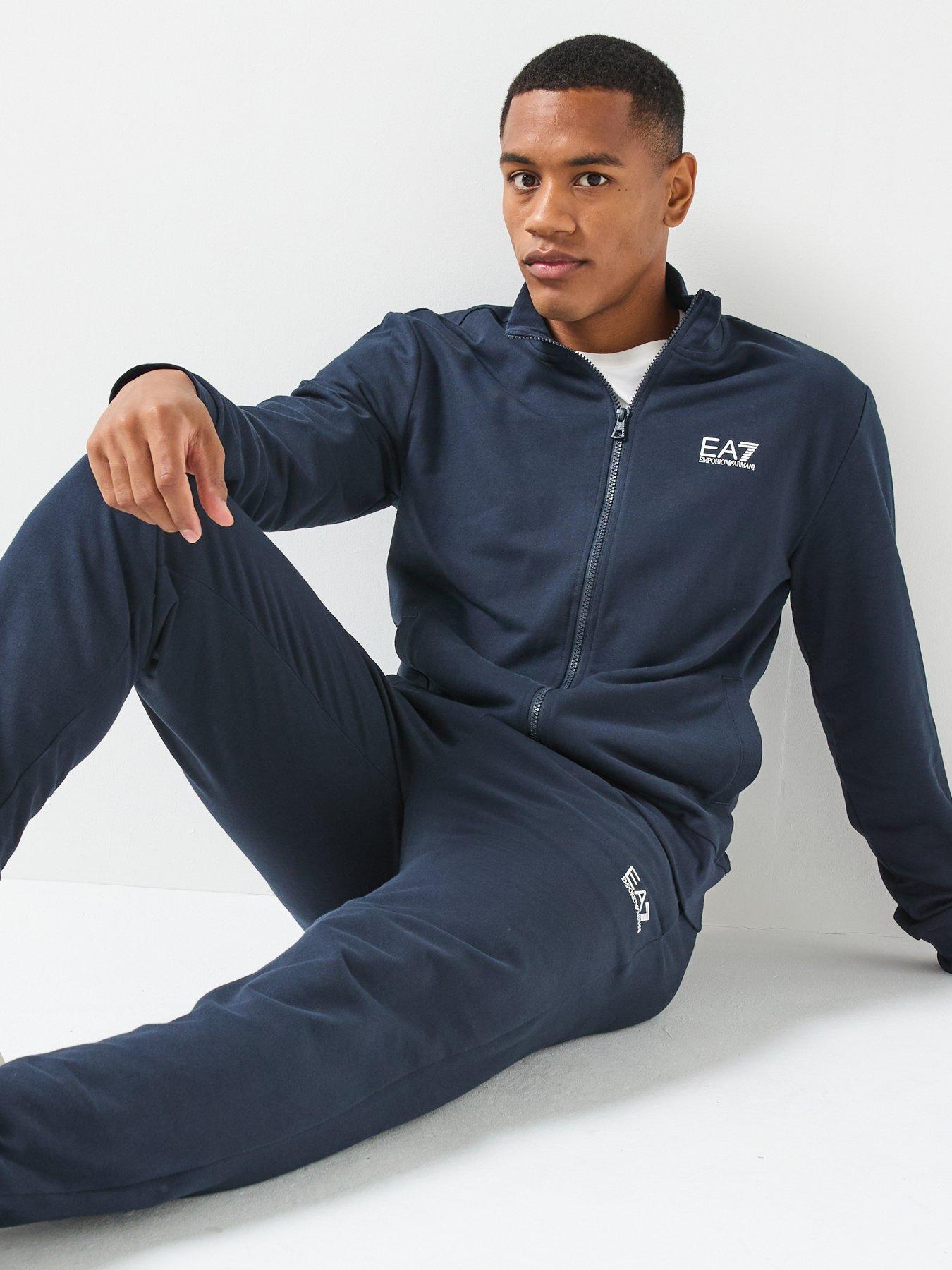 Image 6 of 6 of EA7 Emporio Armani Ea7 Train Core Id Full Zip Tracksuit