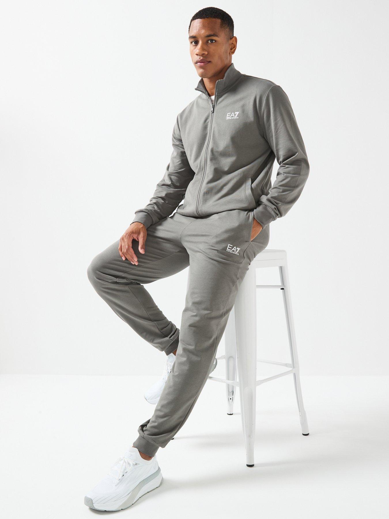 Image 6 of 6 of EA7 Emporio Armani Ea7 Train Core Id Full Zip Tracksuit