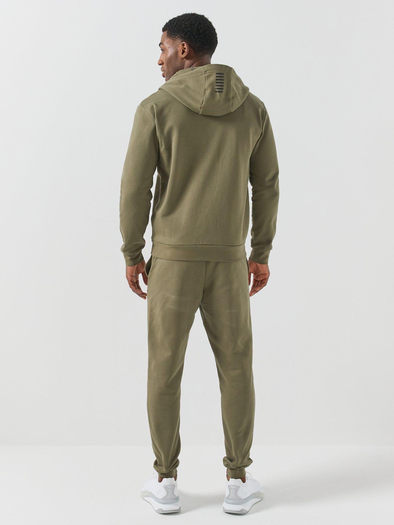 Image 2 of 5 of EA7 Emporio Armani Ea7 Emporio Armani Train Core Id Full Zip Hooded Tracksuit