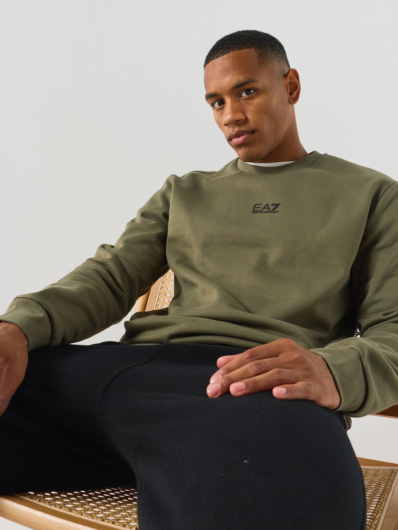 EA7 Emporio Armani Core Id Logo Crew Sweatshirt - Green
