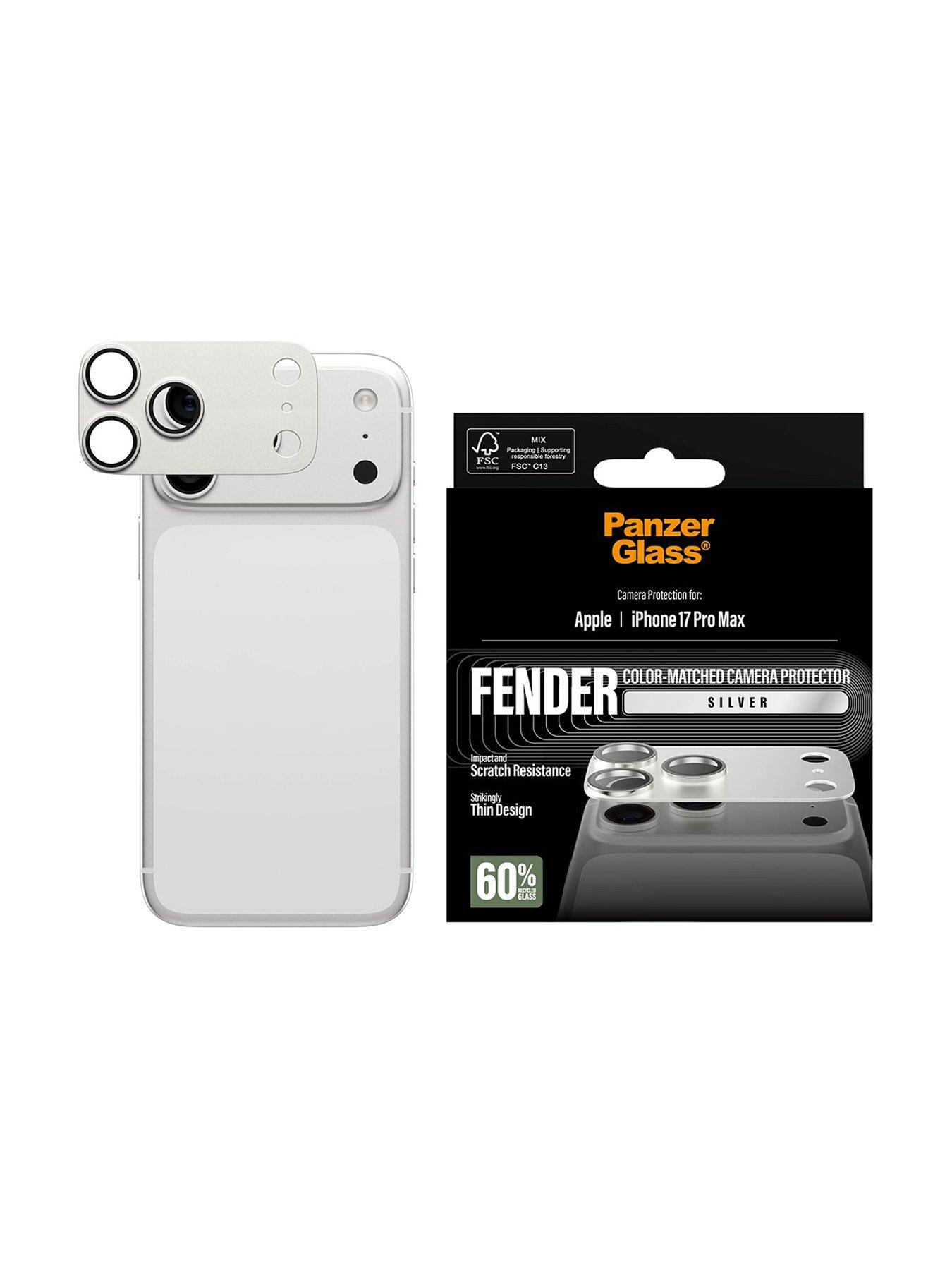 Image 2 of 5 of Panzerglass PanzerGlass FENDER Camera Protector Silver iPhone 17 Pro