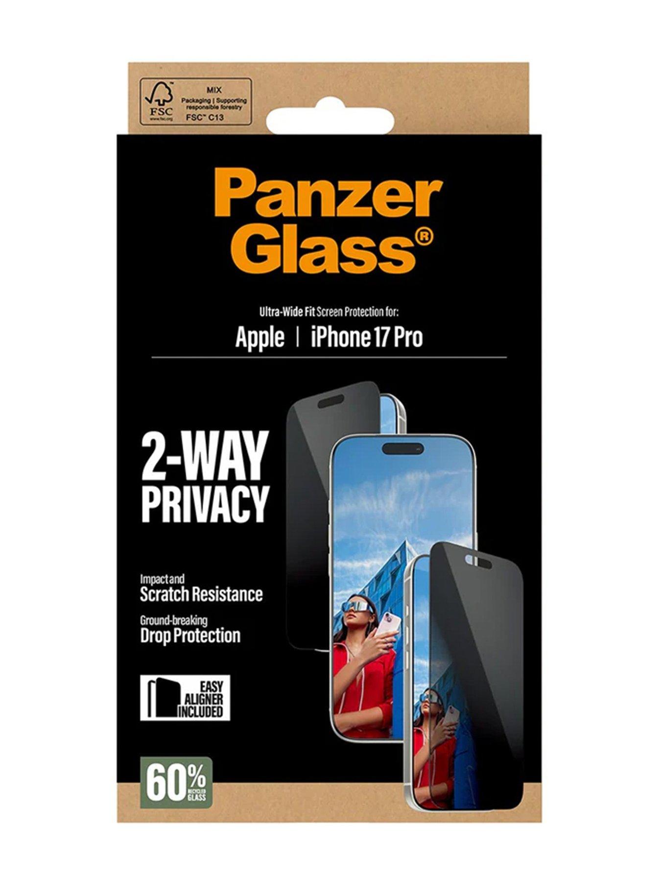 Image 3 of 4 of Panzerglass PanzerGlass&reg; Privacy Screen Protector iPhone 17Pro | Ultra- Wide Fit w. EasyAligner