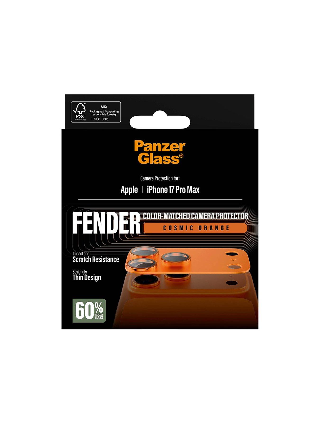 Image 4 of 5 of Panzerglass PanzerGlass FENDER Camera Protector Cosmic Orange iPhone 17 Pro Max