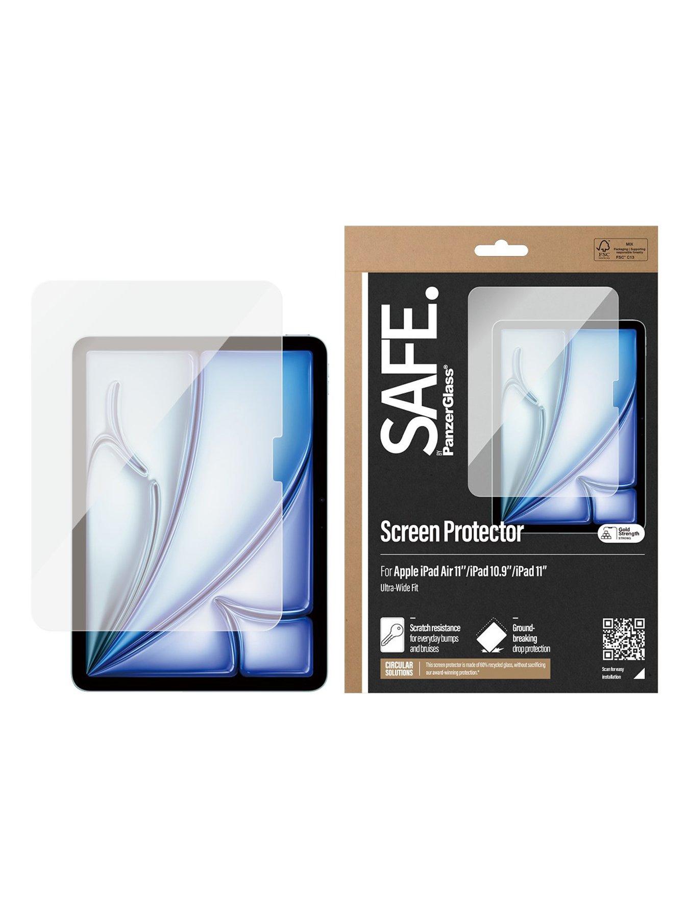 Image 2 of 4 of Panzerglass SAFE. by PanzerGlass Screen Protector iPad Air 11'' (2024-2026) , iPad 11'' (2025-2026) , iPad 10.9'' (2022) , Ultra-Wide Fit