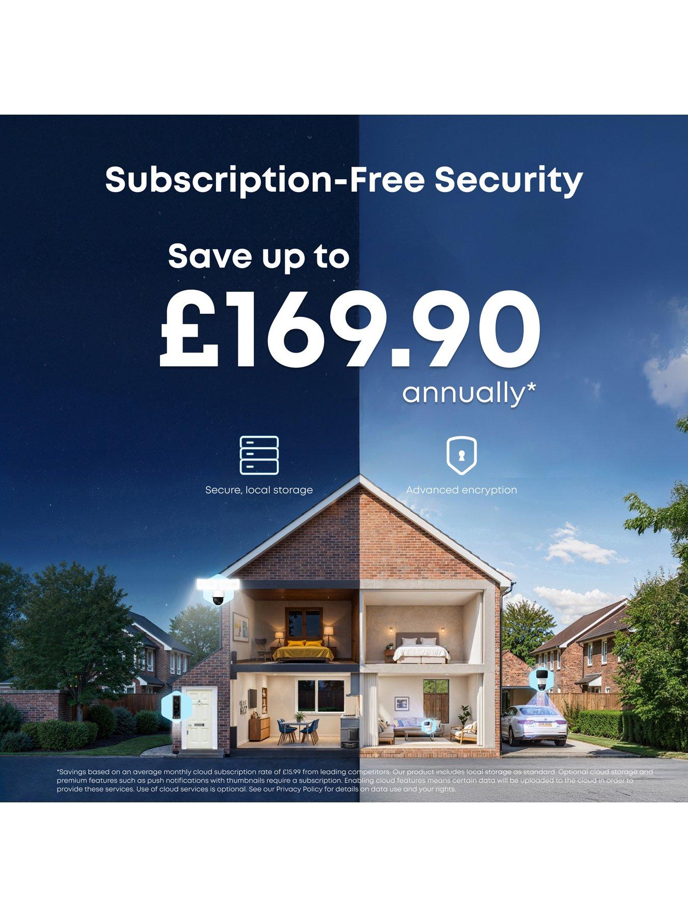 Image 2 of 7 of Eufy eufy C31 2K Smart Video Doorbell with Chime, No Monthly Fees