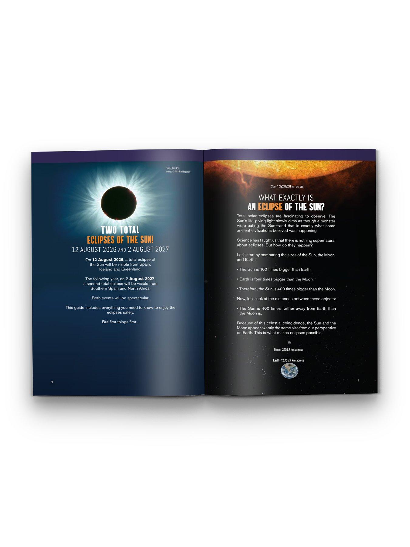 Image 5 of 6 of Celestron EclipSmart Solar Eclipse Observing Kit - (4) glasses (Paper) and (1) guidebook