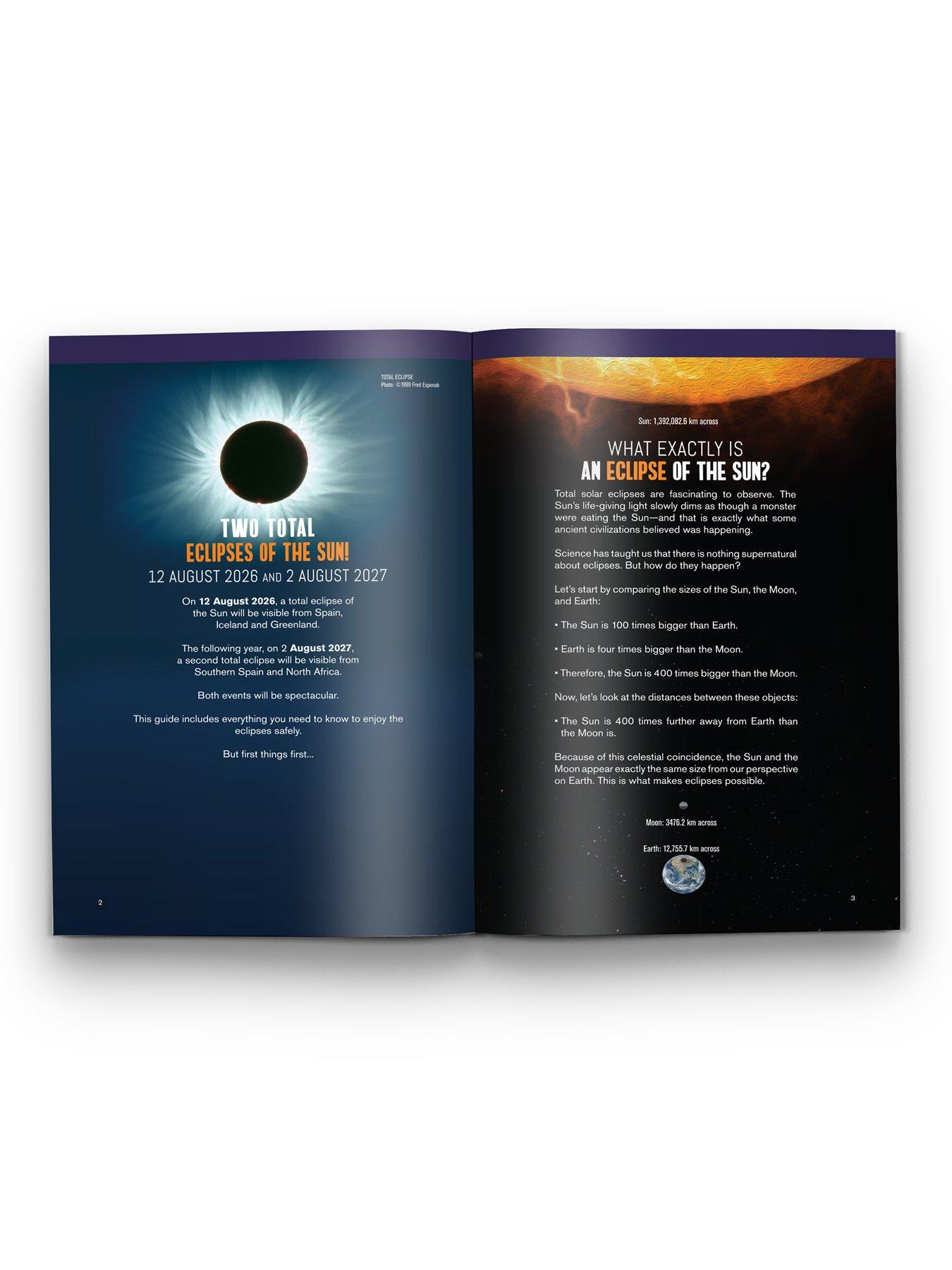 Image 7 of 7 of Celestron EclipSmart Solar Eclipse Observing & Imaging Kit - (1) plastic frame glasses, (1) photo filter and (1) guidebook