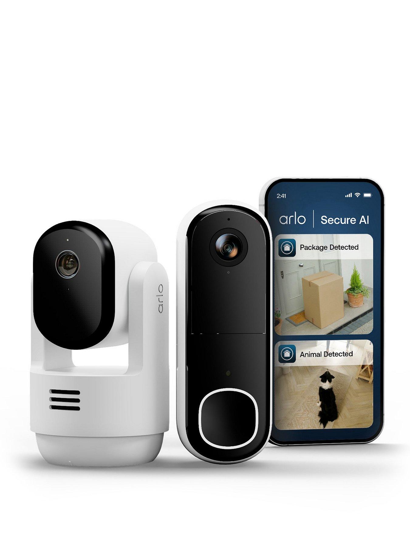 Arlo ARLO Essential 3 Outdoor 2K Camera and Video Doorbell HD
