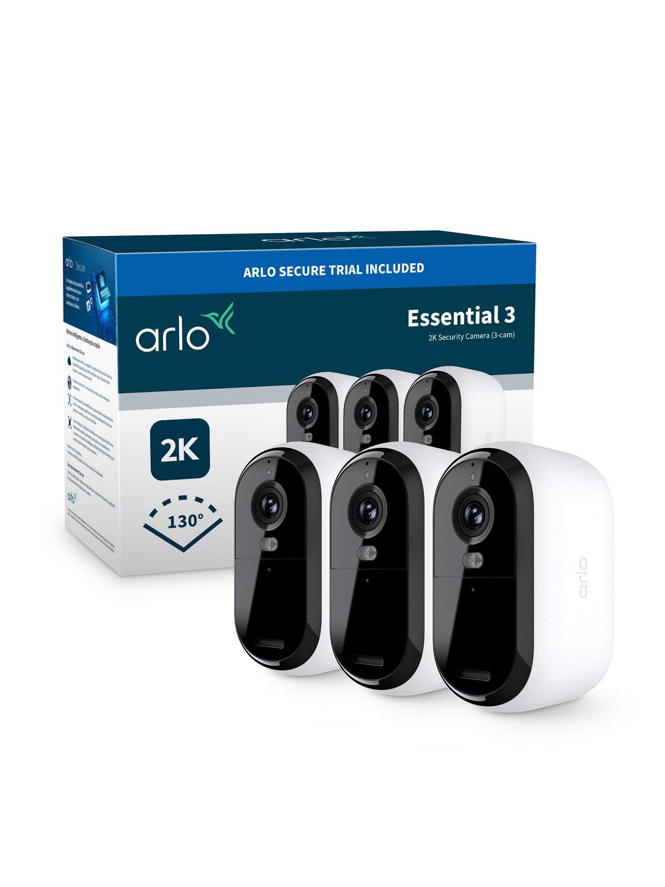 Image 2 of 8 of Arlo ARLO Essential 3 2K Outdoor 3 Cameras 2K Kit