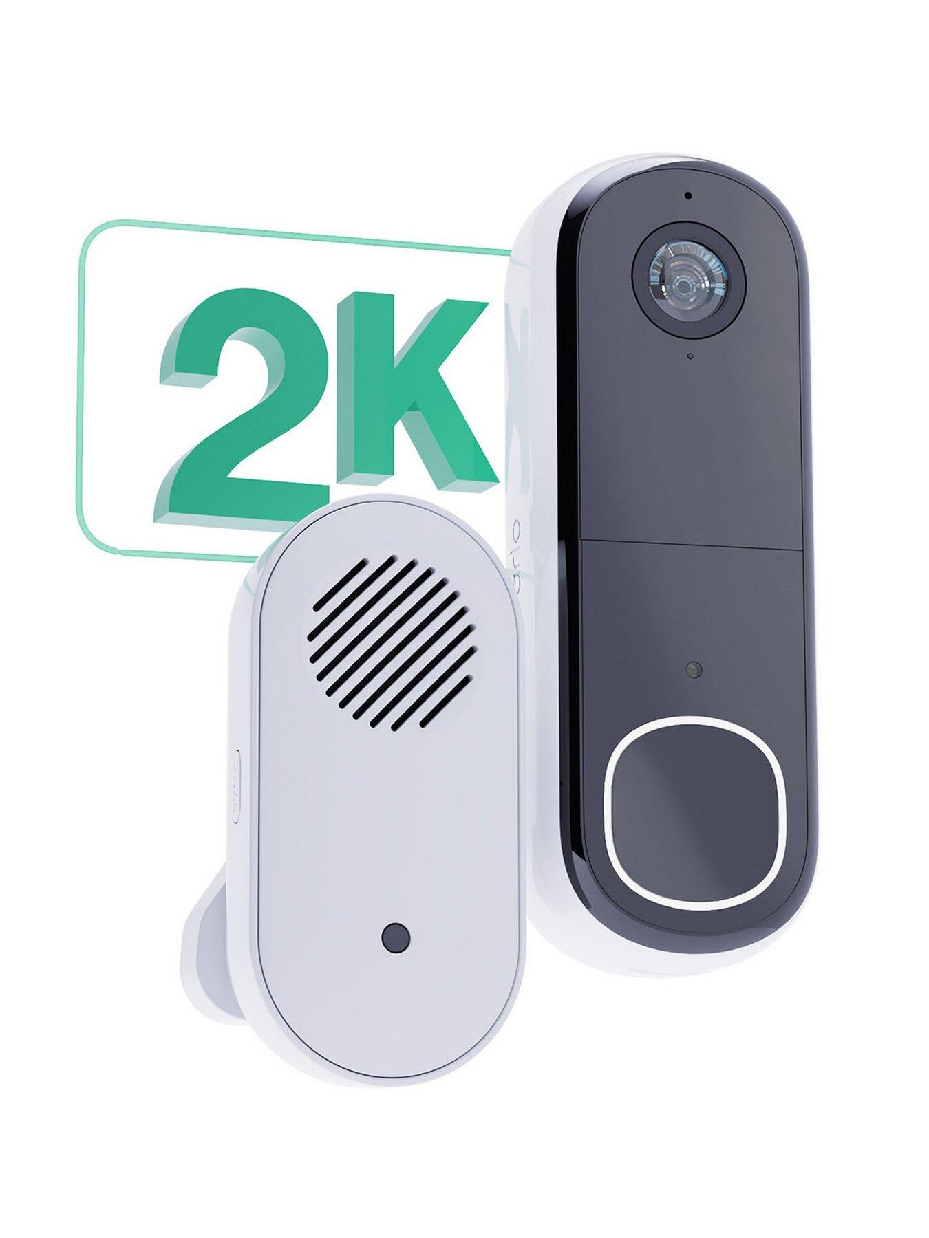 Image 2 of 8 of Arlo ARLO Video Doorbell 2K and Chime 2 Kit
