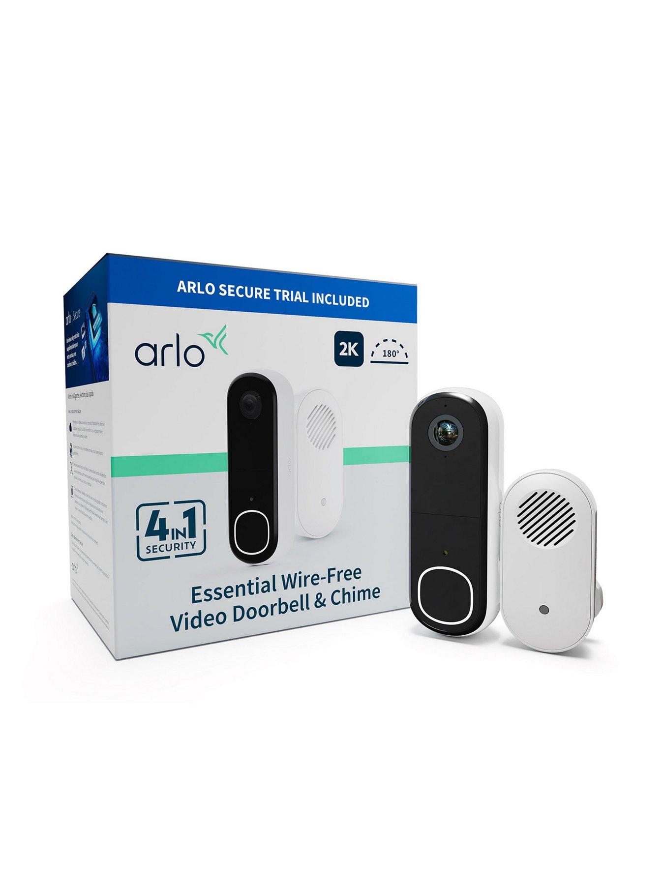Image 3 of 8 of Arlo ARLO Video Doorbell 2K and Chime 2 Kit